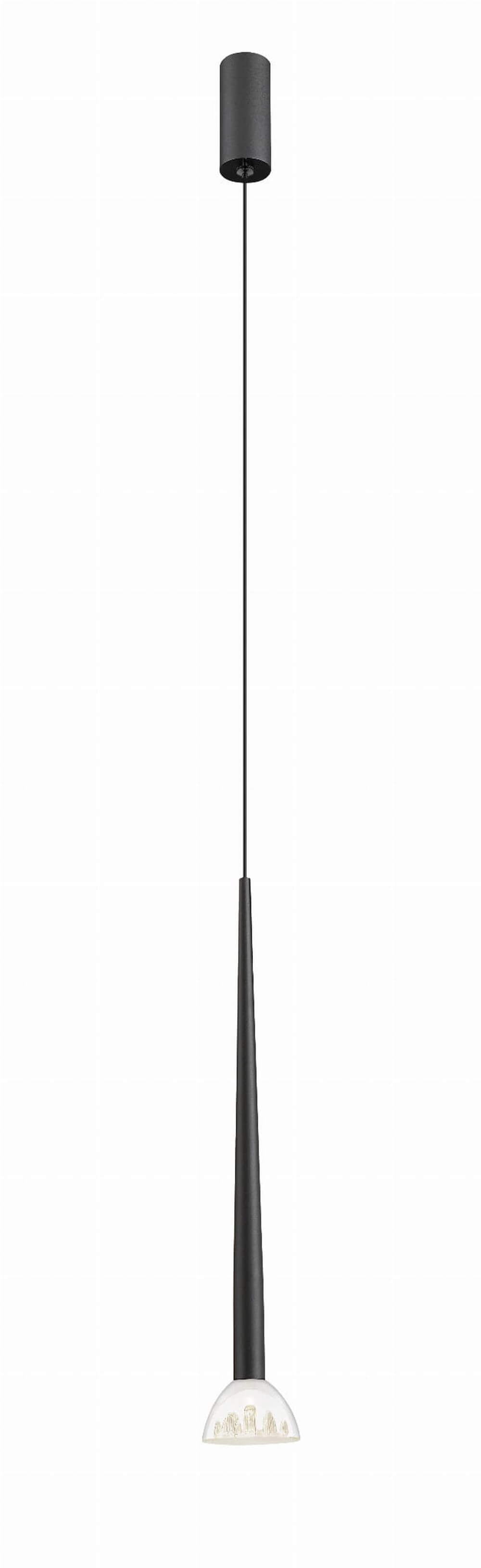 Zuma Line Boston závěsné svítidlo 1x5 W černá P0603-01A-P7B1