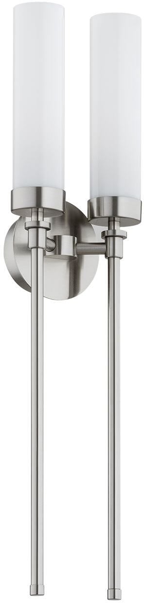 Argon Preston nástěnné svítidlo 2x7 W bílá-nikl 7292