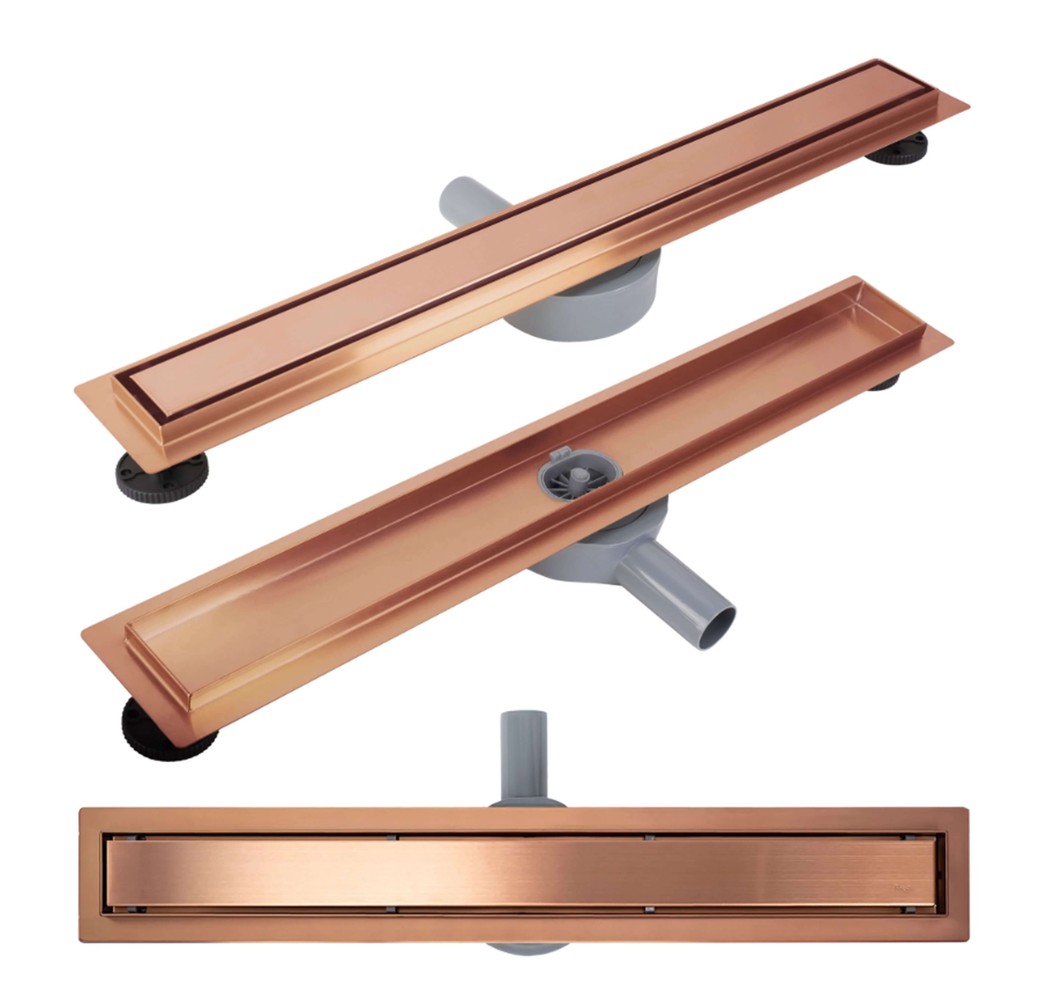 Rea Neox odtokový žlábek 80 cm měď REA-G4802