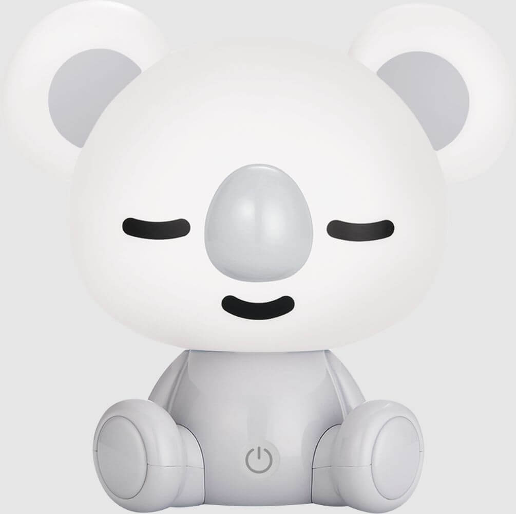 Zuma Line Koala dětská noční lampička 1x3 W šedá KDR-611-GR