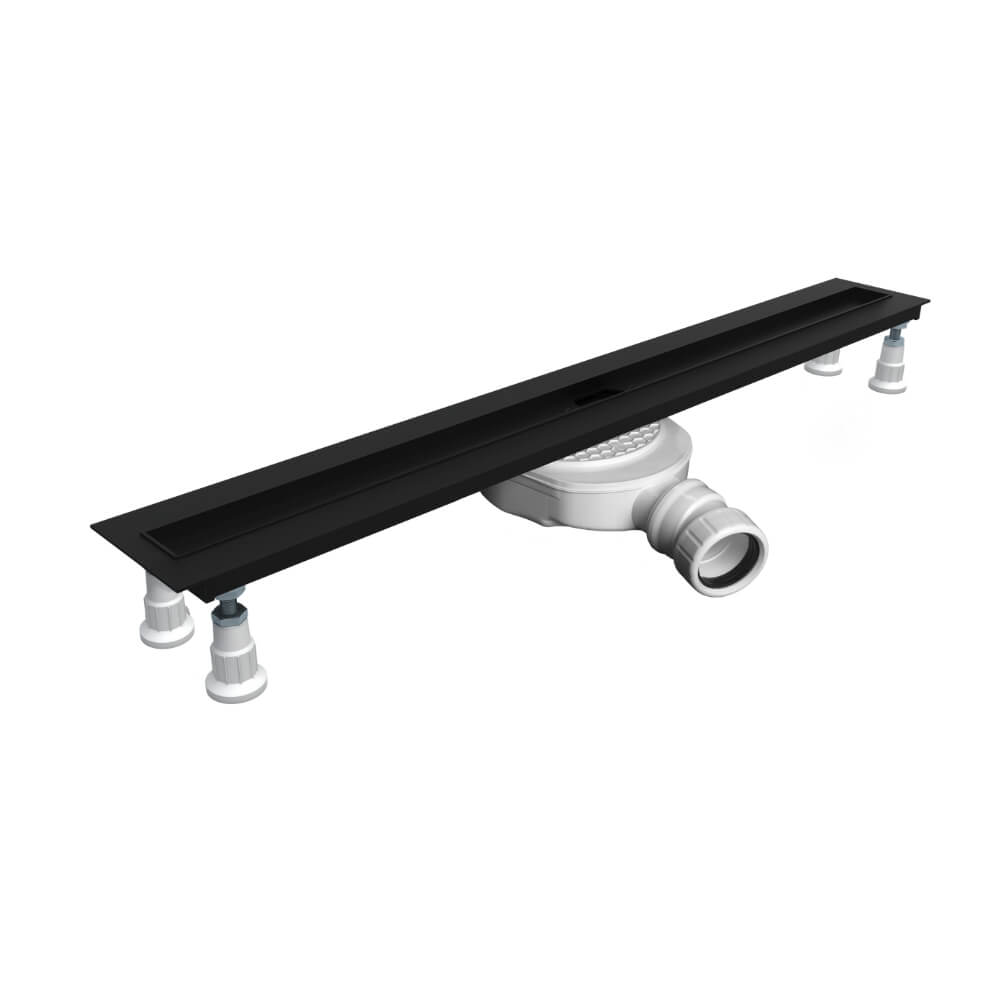 Schedline Slight Flow Low odtokový žlábek 60 cm černá SOLBSN-60035C