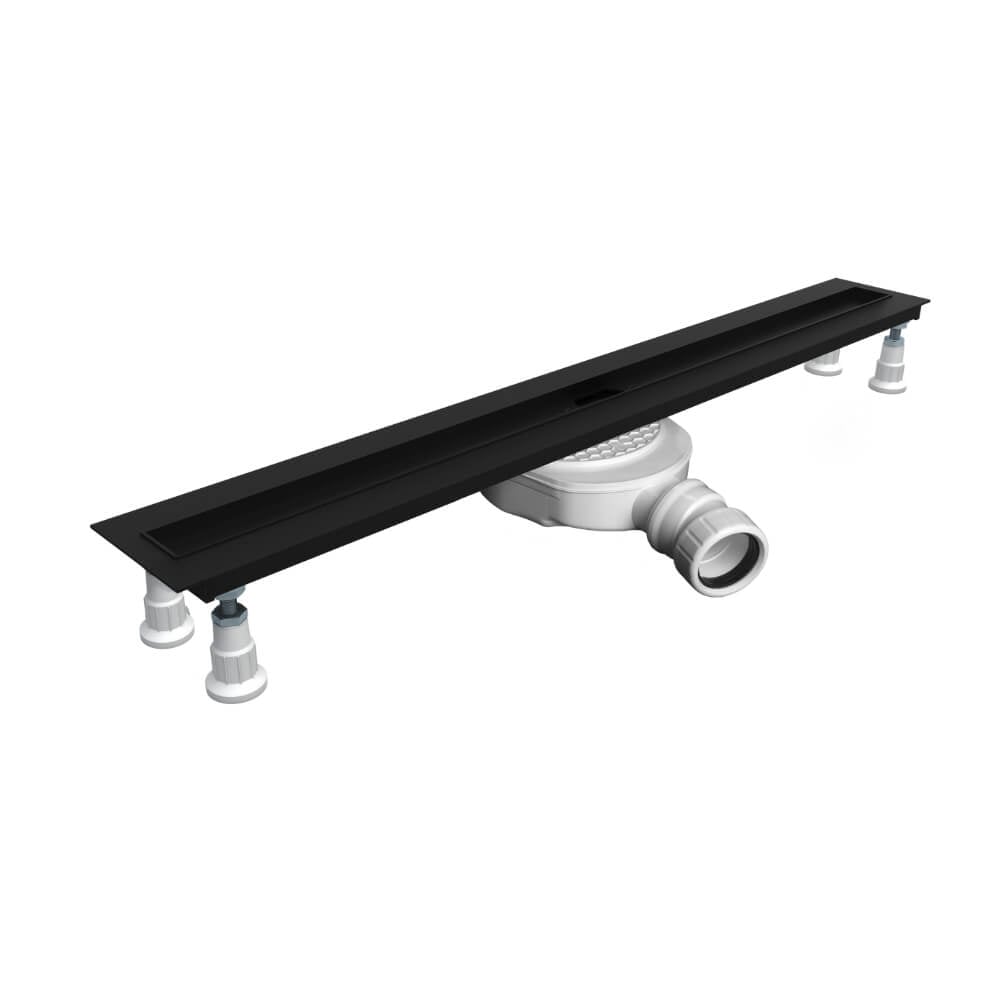 Schedline Slight Flow Low odtokový žlábek 110 cm černá SOLBSN-110035C