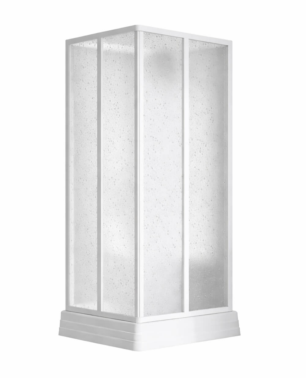 Ravak Supernova sprchový kout s vaničkou 90x90 cm čtvercový bílá lesk/polystyrenový materiál 8267711211