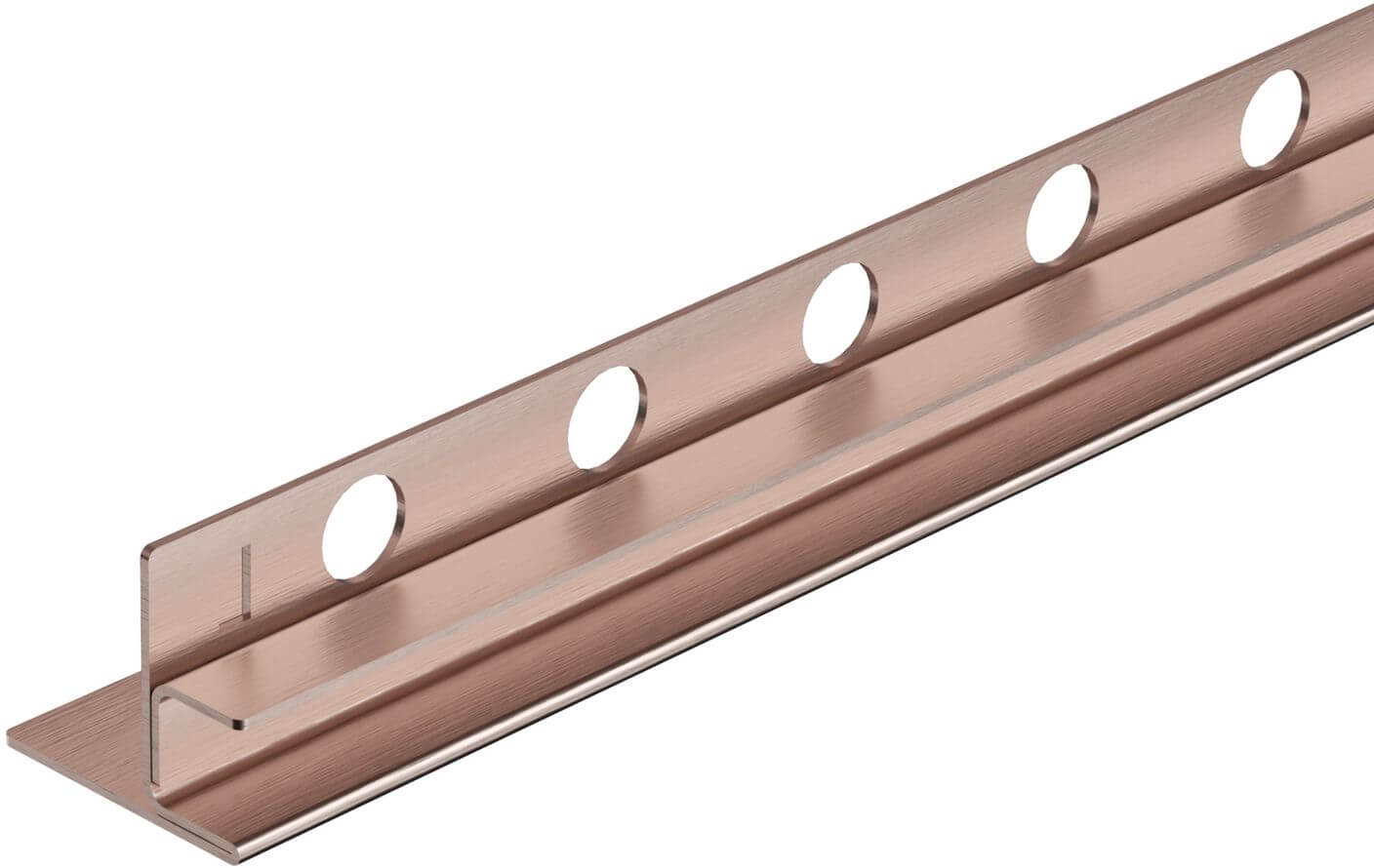 Balneo spádová lišta 120 cm měď D0101040202-1