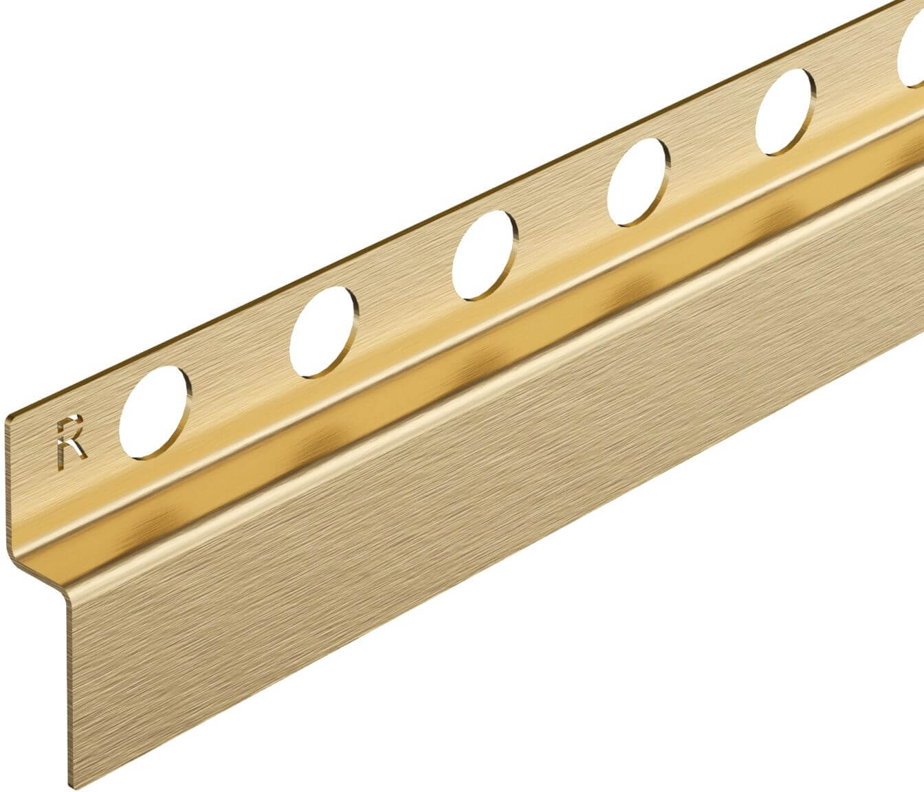 Balneo spádová lišta 120 cm zlatá D0101030101-1
