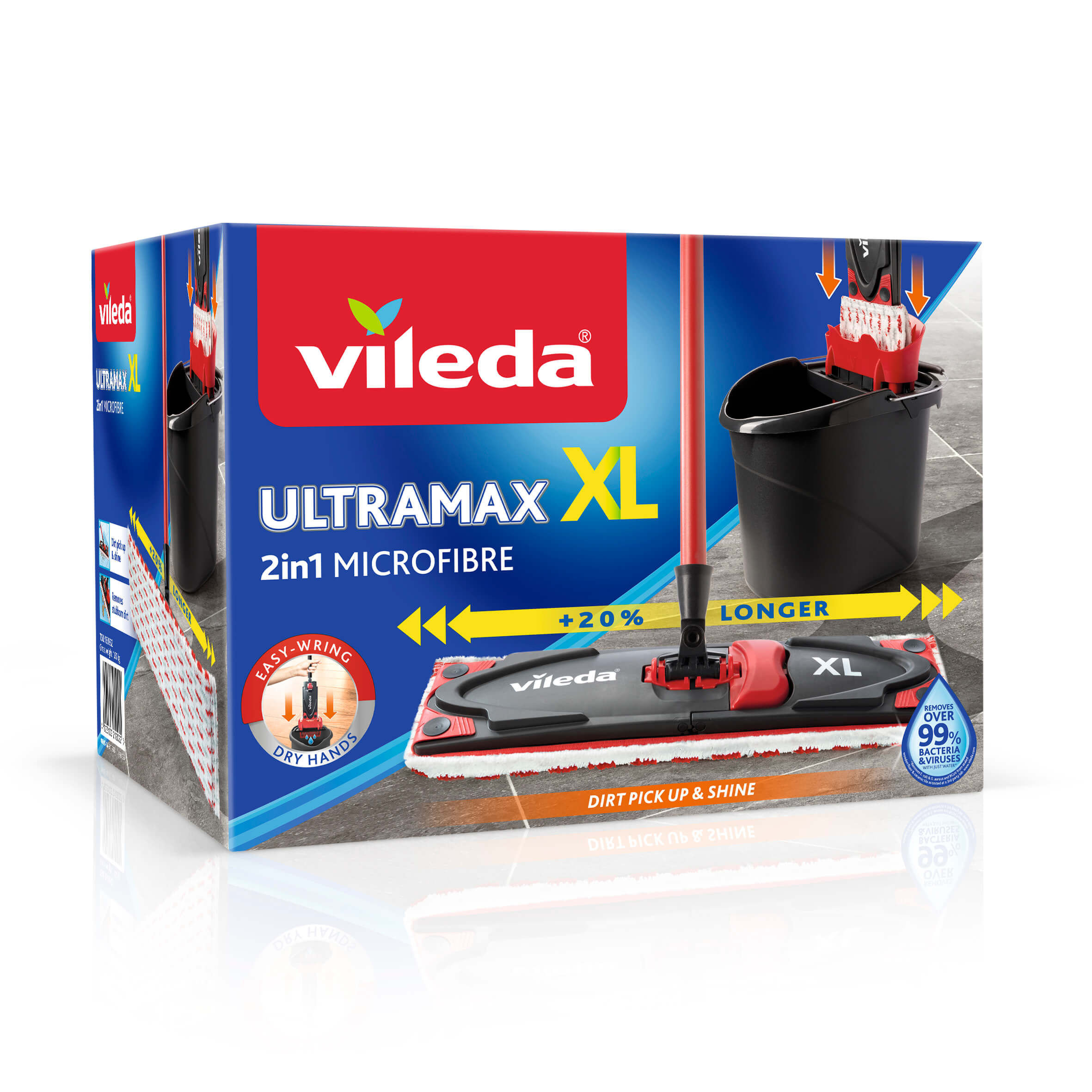 Vileda Ultramax Box mop s kbelíkem a tyčí 179618