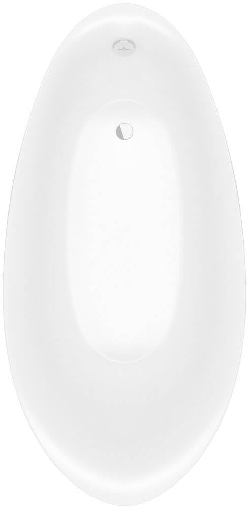 Villeroy & Boch Antao volně stojící vana 190x95 cm kulatá bílá UBQ194AVE9W1BCV-RW