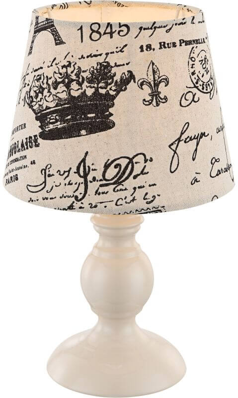 Globo Lighting Metalic závěsné svítidlo 1x40 W béžová 21692
