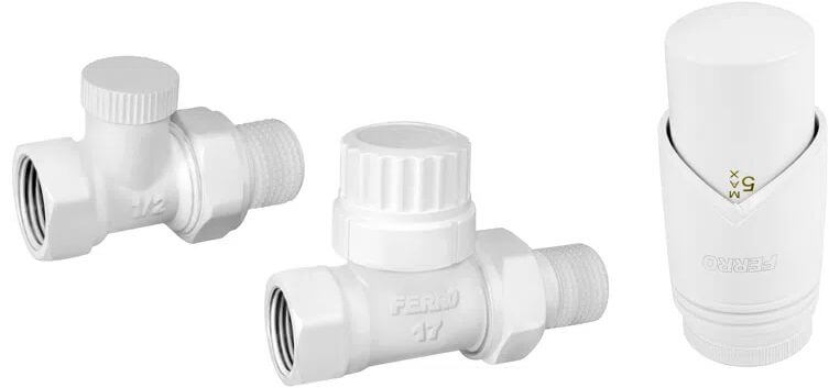 Ferro termostatická sada bílá ZTM30WH