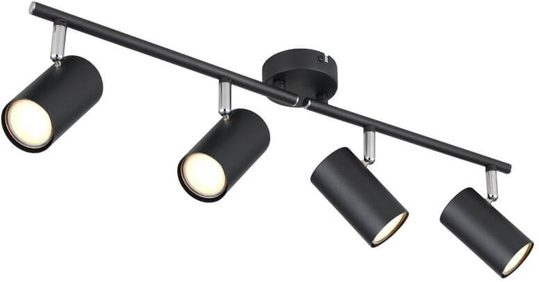 Globo Lighting Allvi stropní světlo 4x25 W černá 57914-4