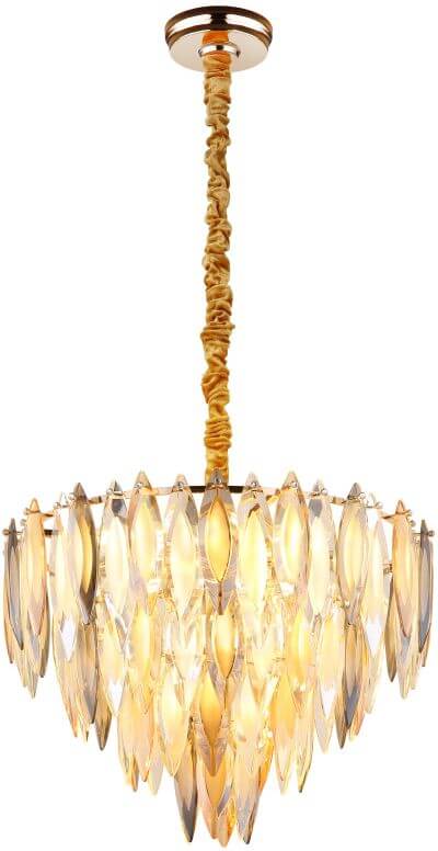 Globo Lighting Elinor závěsné svítidlo x40 W zlatá 64136H