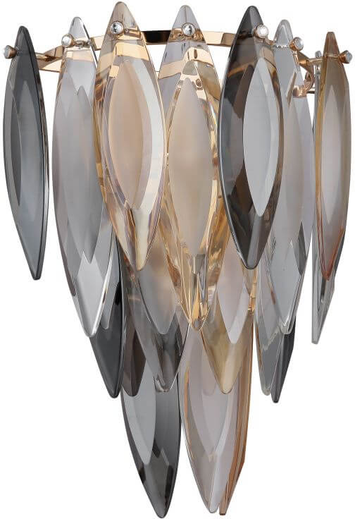 Globo Lighting Elinor nástěnné svítidlo 3x40 W zlatá 64136W