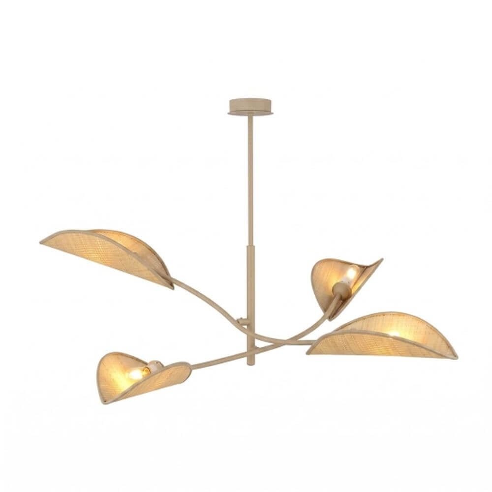 Emibig Lotus stropní světlo 4x10 W béžová 1792/4
