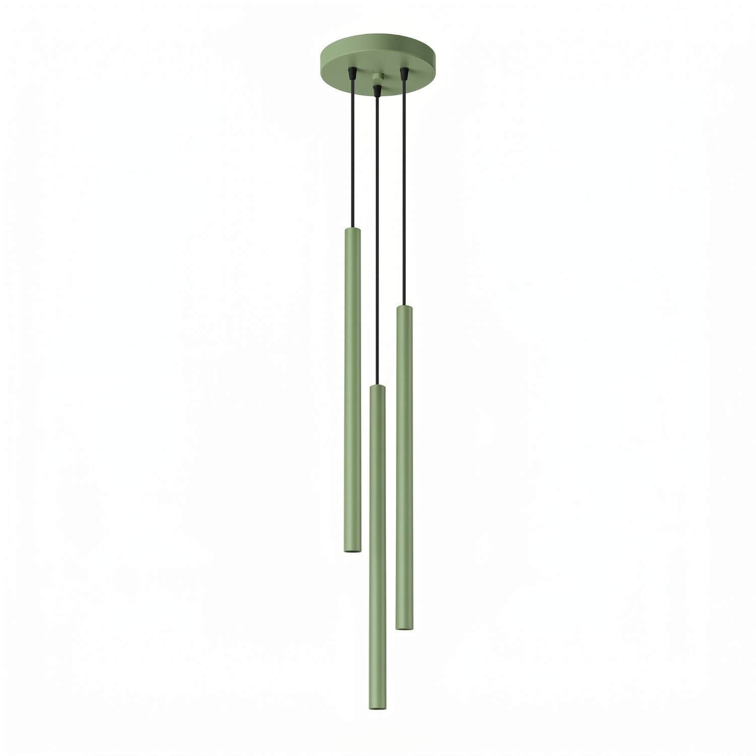 Sollux Lighting Pastelo závěsné svítidlo 3x8 W zelená SL.2135