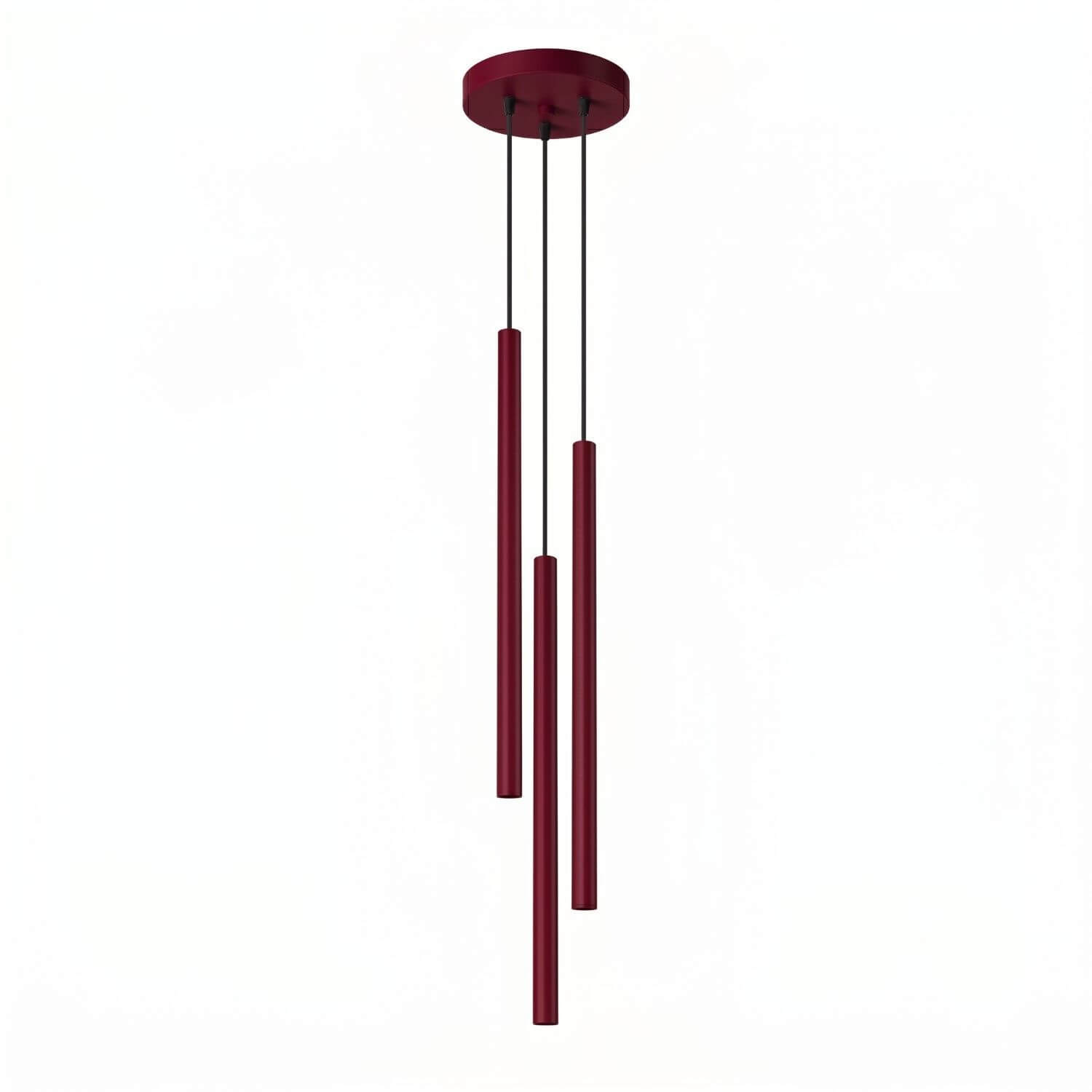 Sollux Lighting Pastelo závěsné svítidlo 3x8 W vínová SL.2123