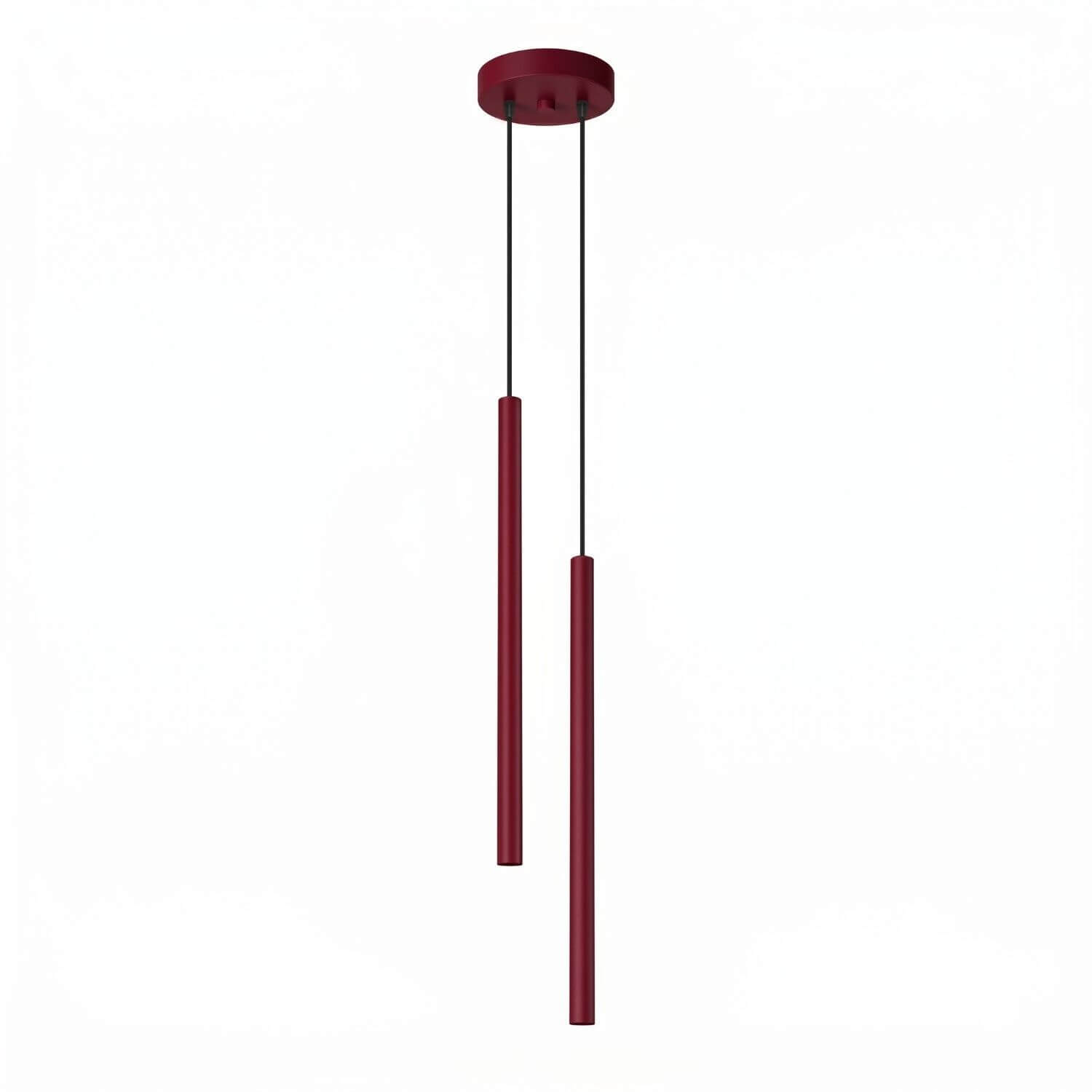 Sollux Lighting Pastelo závěsné svítidlo 2x8 W černá-vínová SL.2122
