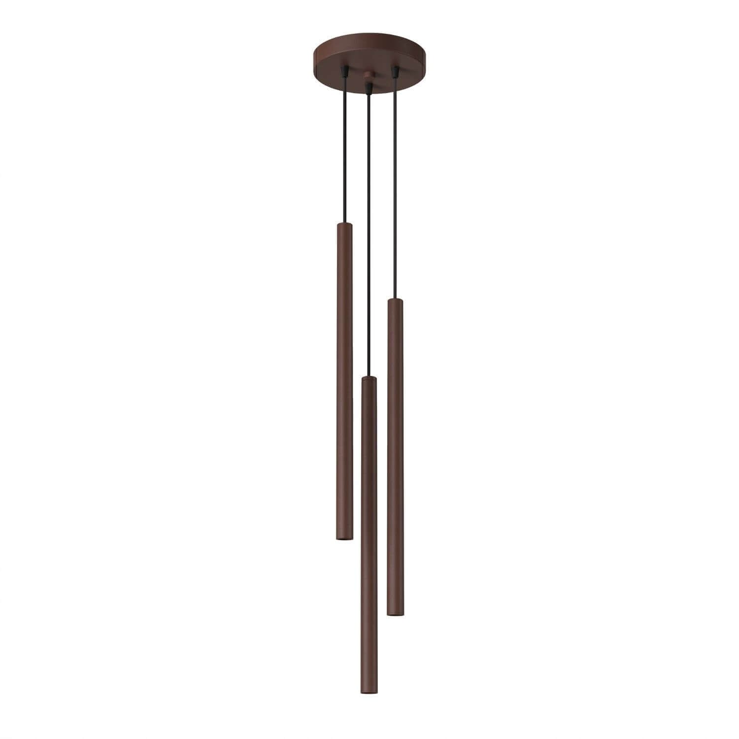 Sollux Lighting Pastelo závěsné svítidlo 3x8 W hnědá SL.2147