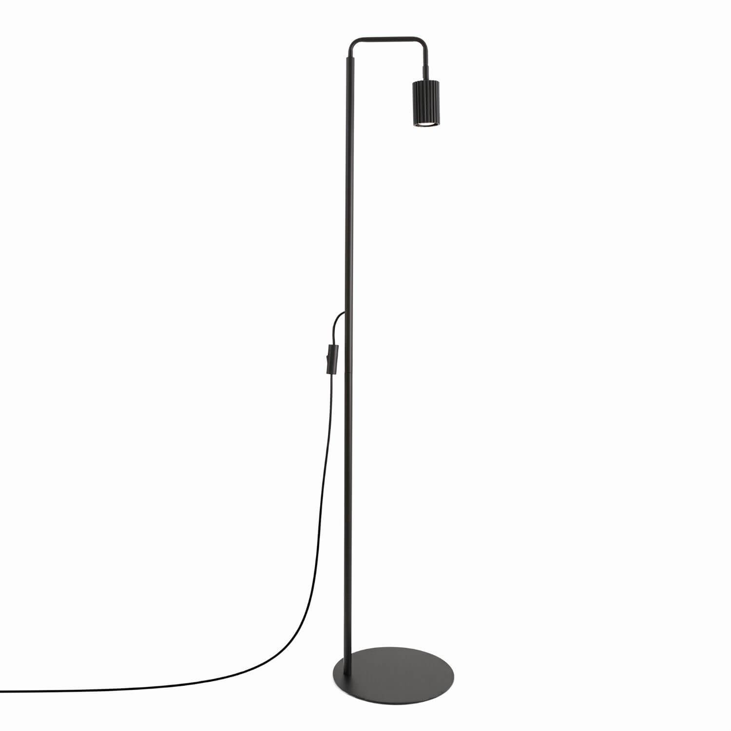 Sollux Lighting Karbon stojací lampa 1x10 W černá SL.2015