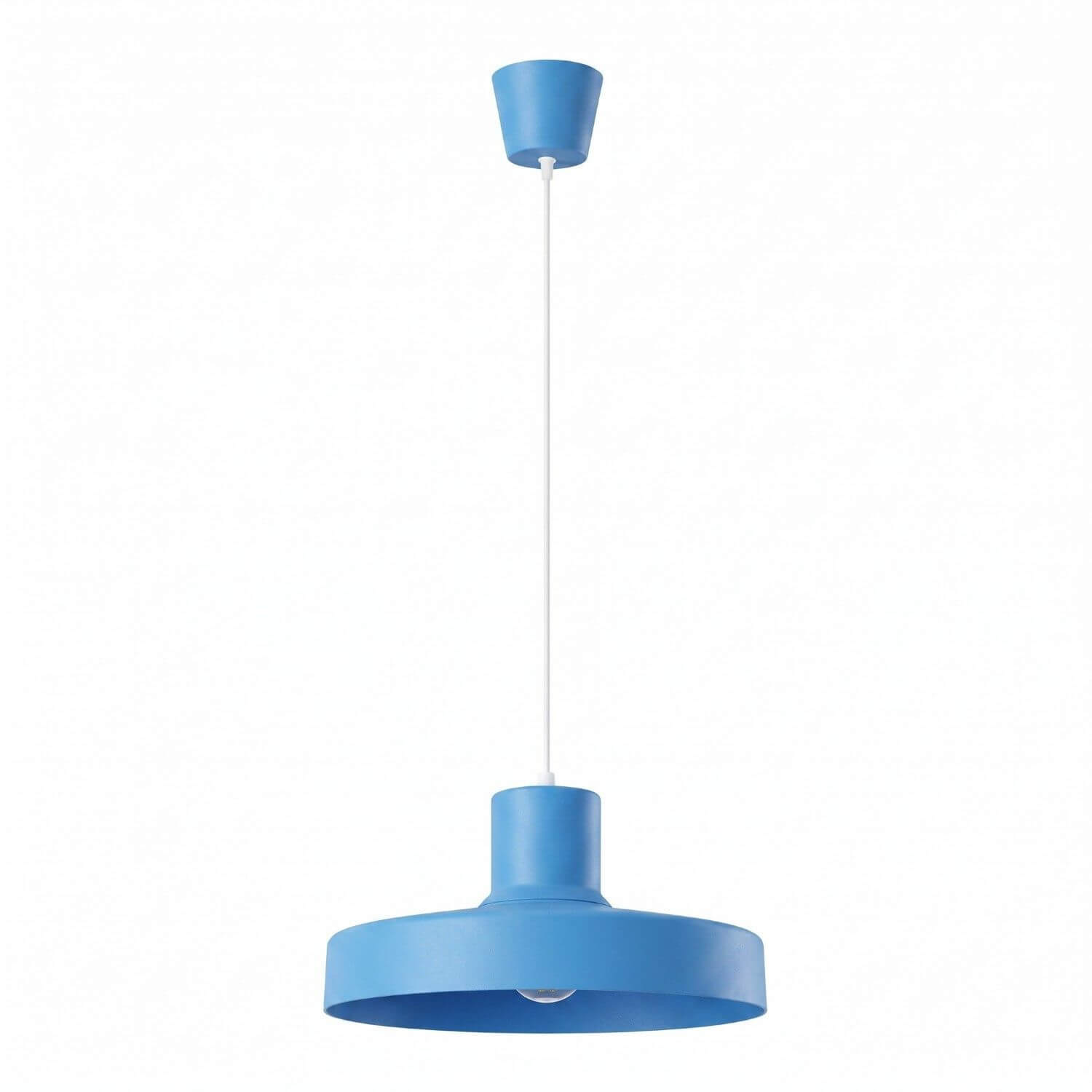 Sollux Lighting Bilo závěsné svítidlo 1x15 W modrá SL.2059