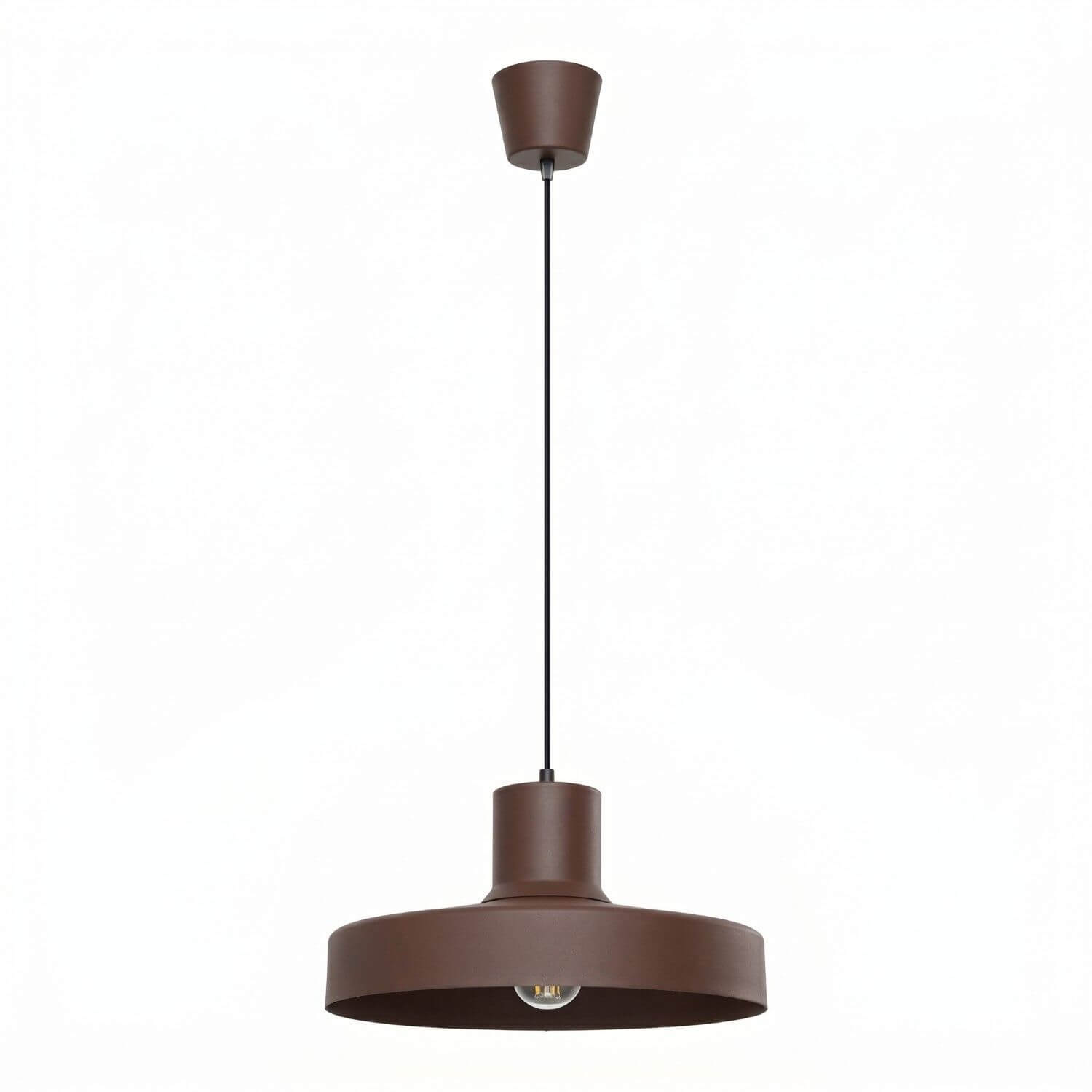 Sollux Lighting Bilo závěsné svítidlo 1x15 W černá-hnědá SL.2058
