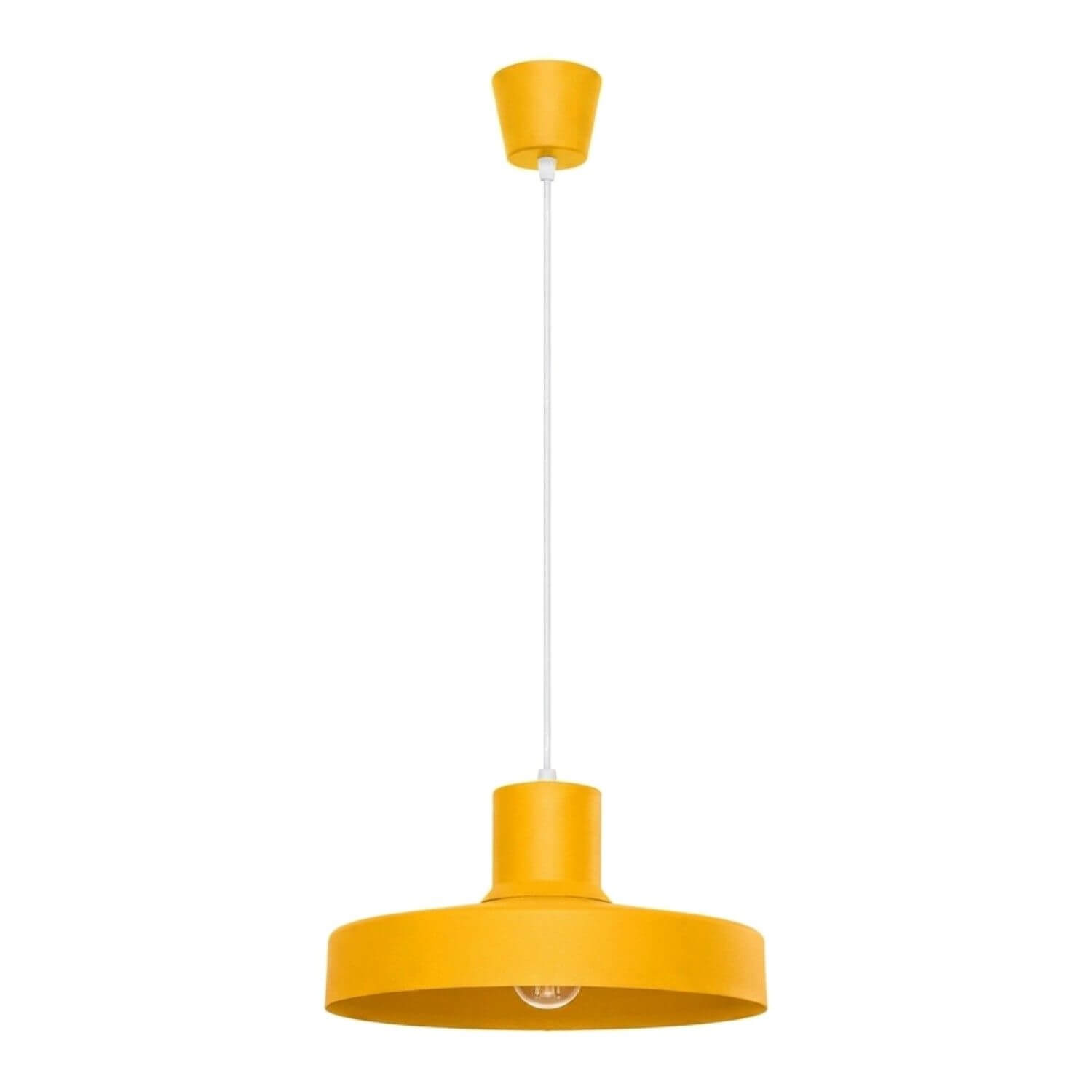 Sollux Lighting Bilo závěsné svítidlo 1x15 W žlutá SL.2056