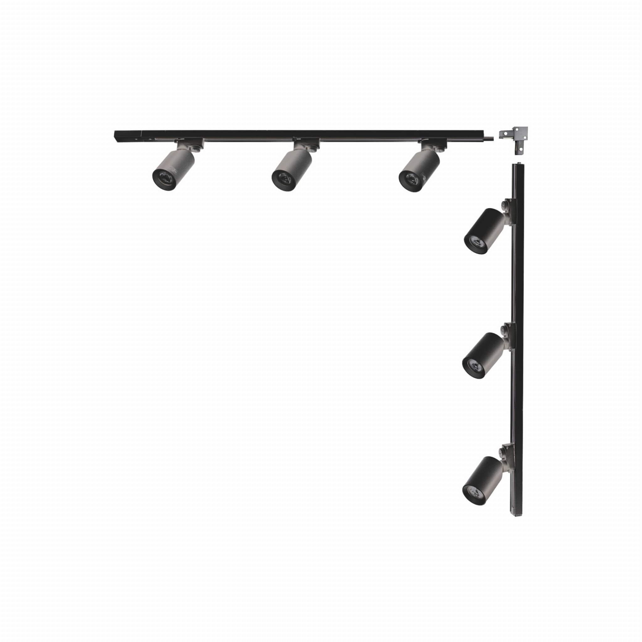 Zuma Line Black sada kolejnic s reflektory 6x35 W černá 3566