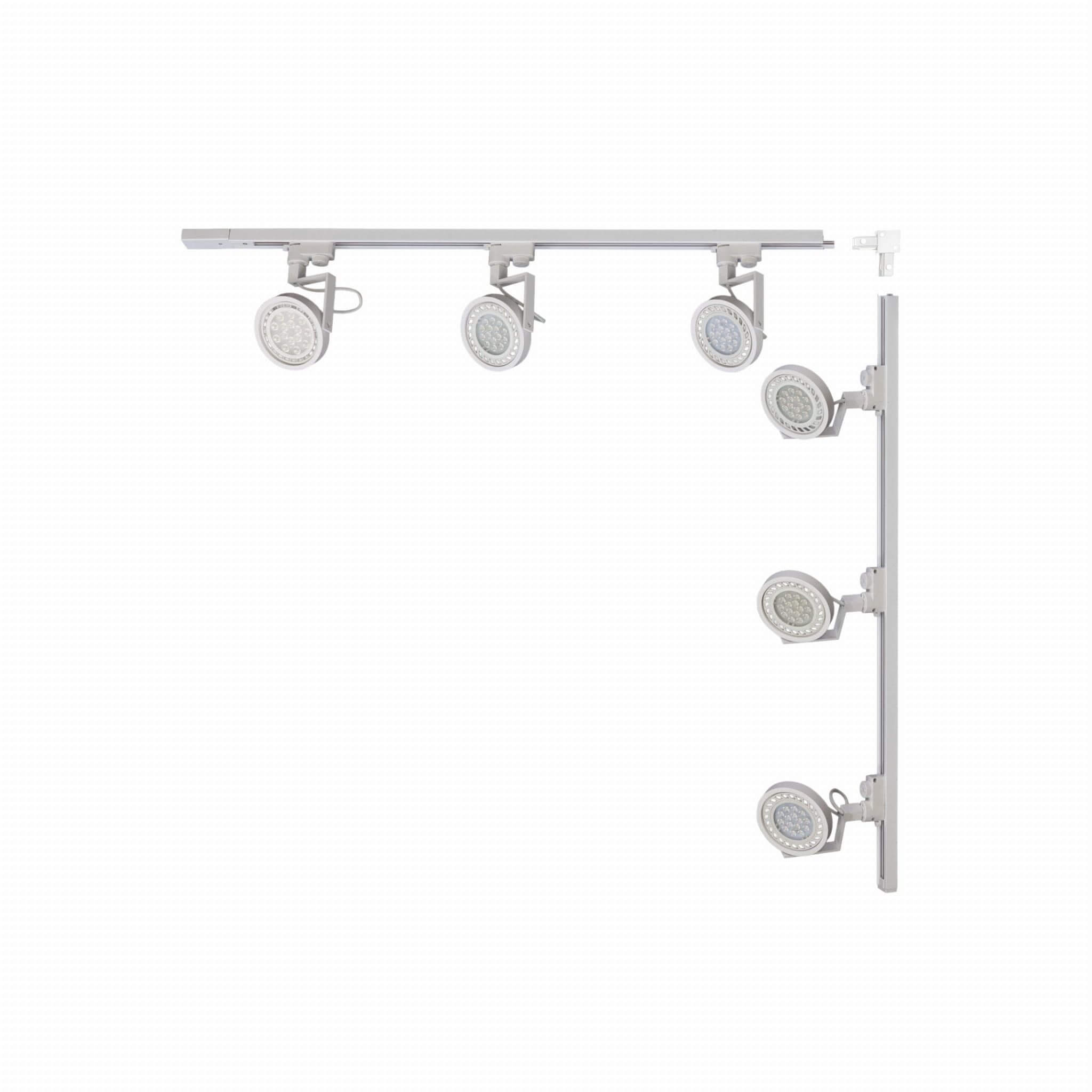 Zuma Line White sada kolejnic s reflektory 6x15 W bílá 3580