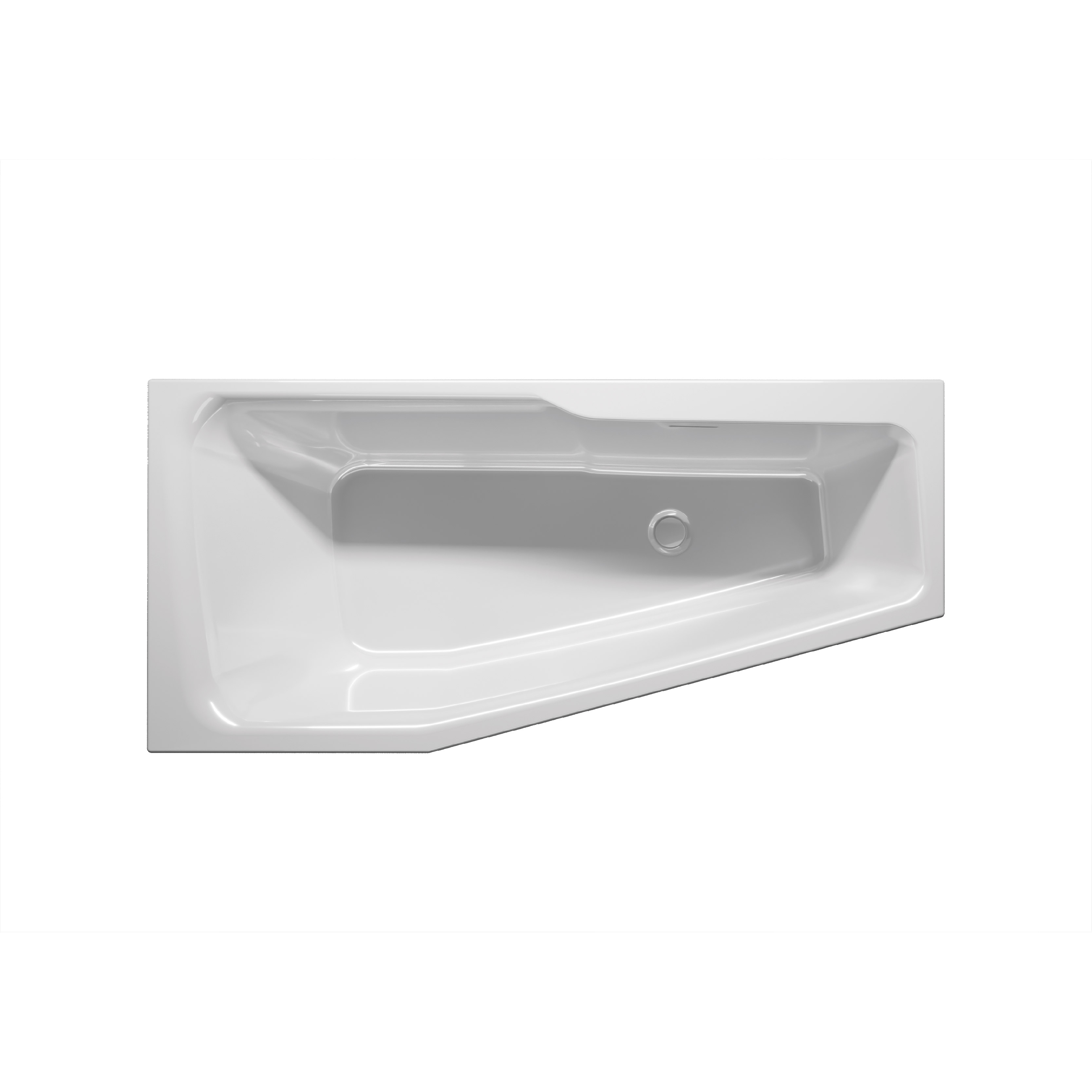 Riho Rethink Space Plug&Play vana s obkladem 160x75 cm Pravostranná bílá B111009005