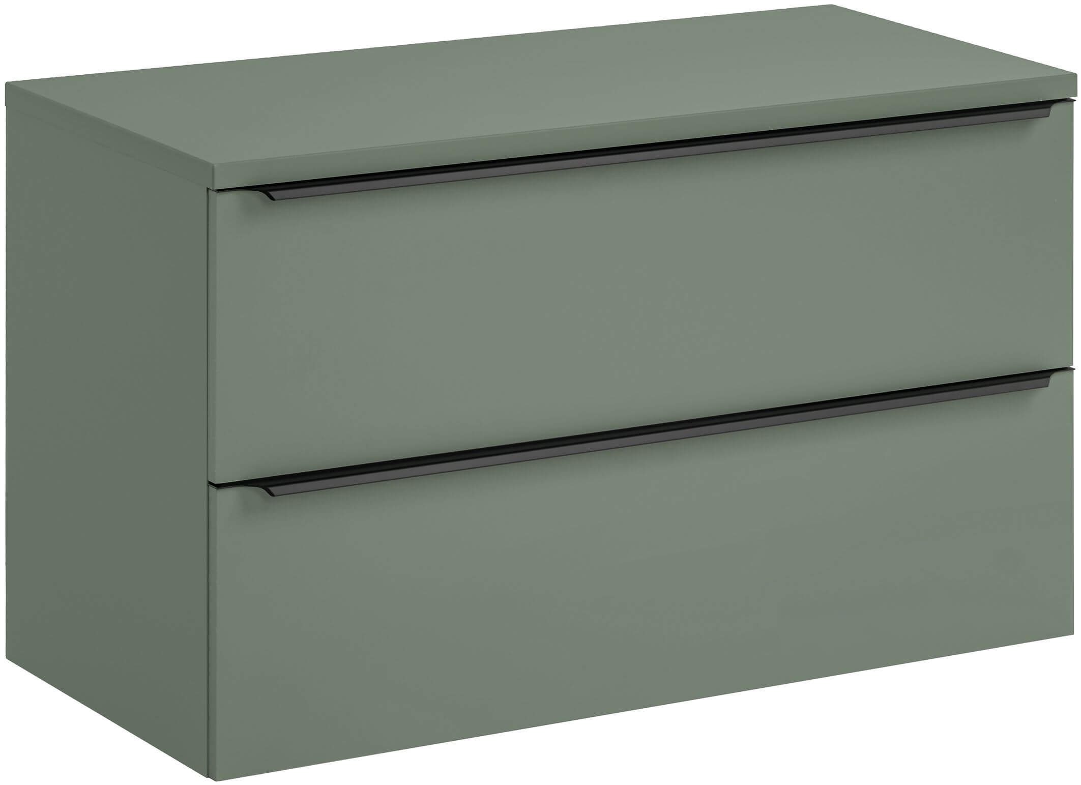 Sada skříňka Comad Sombra Green SOMBRA GREEN 82-100-46-2S, deska na skříňku Comad Sombra Green GREEN 89-100-46 M