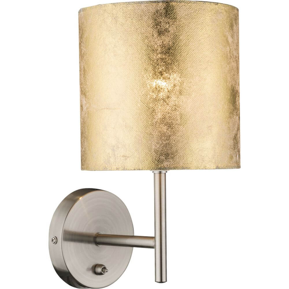 Globo Lighting Amy nástěnné svítidlo 1x40 W zlatá-nikl 15187W