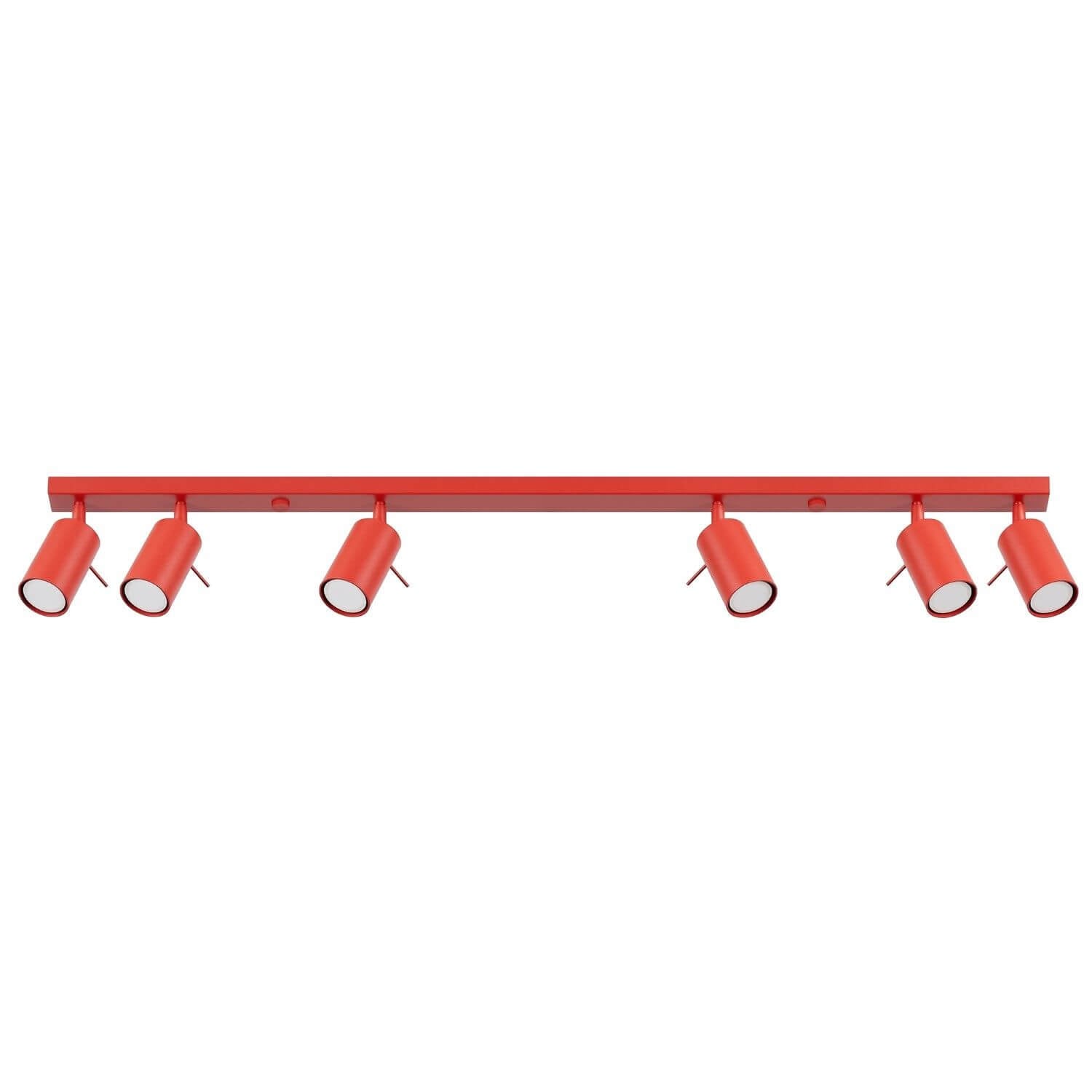 Sollux Lighting Ring stropní světlo 6x10 W červená SL.2194