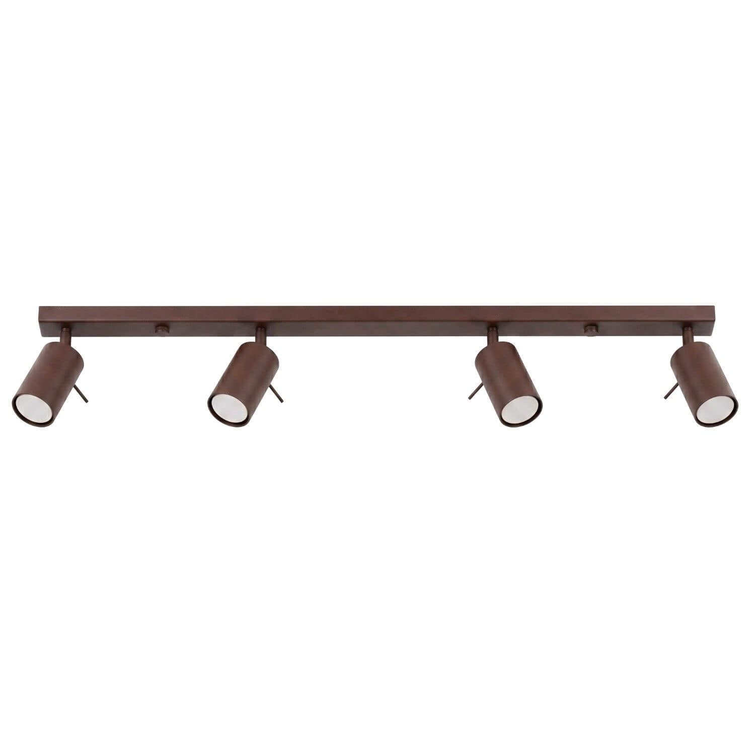 Sollux Lighting Ring stropní světlo 4x10 W hnědá SL.2199