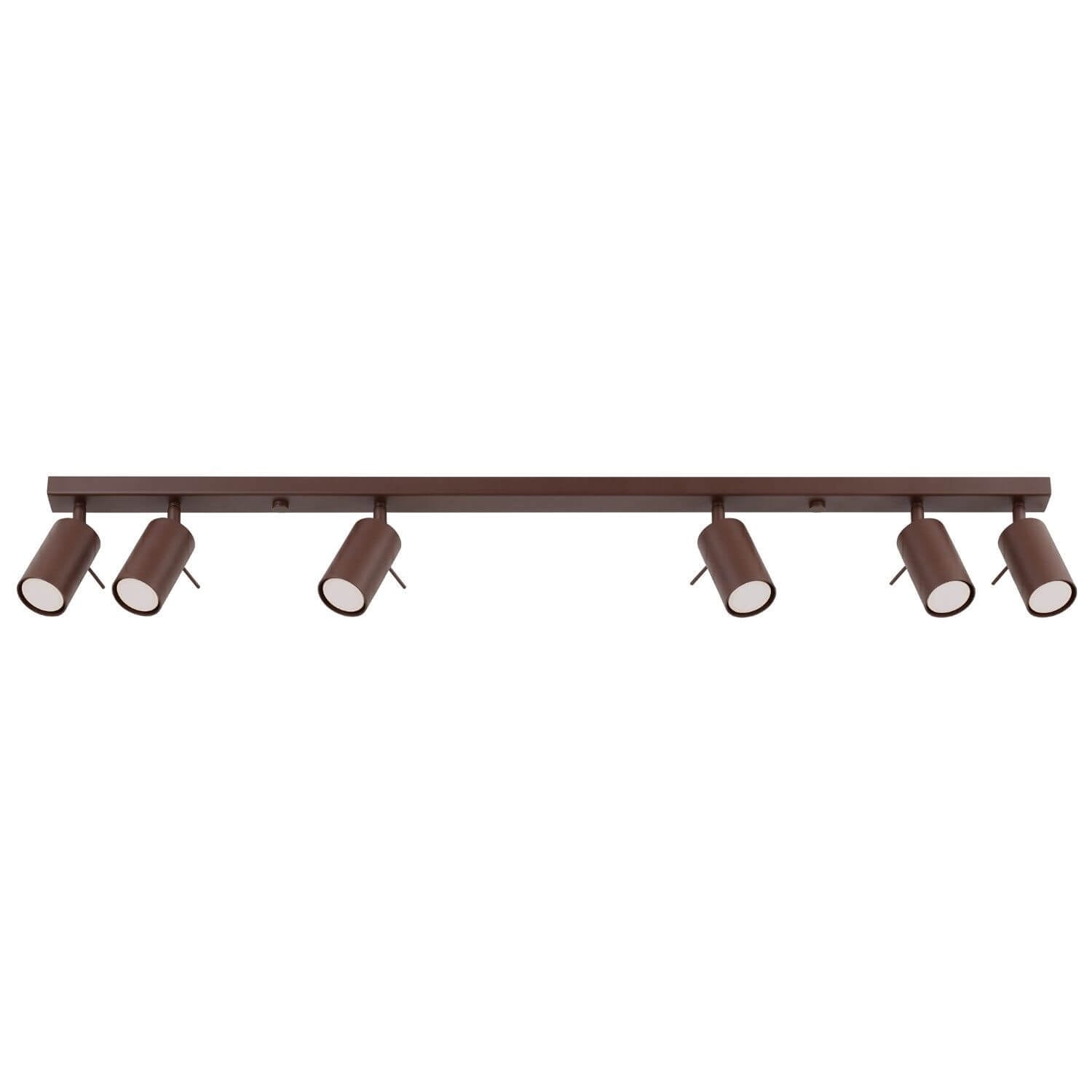 Sollux Lighting Ring stropní světlo 6x6 W hnědá SL.2200