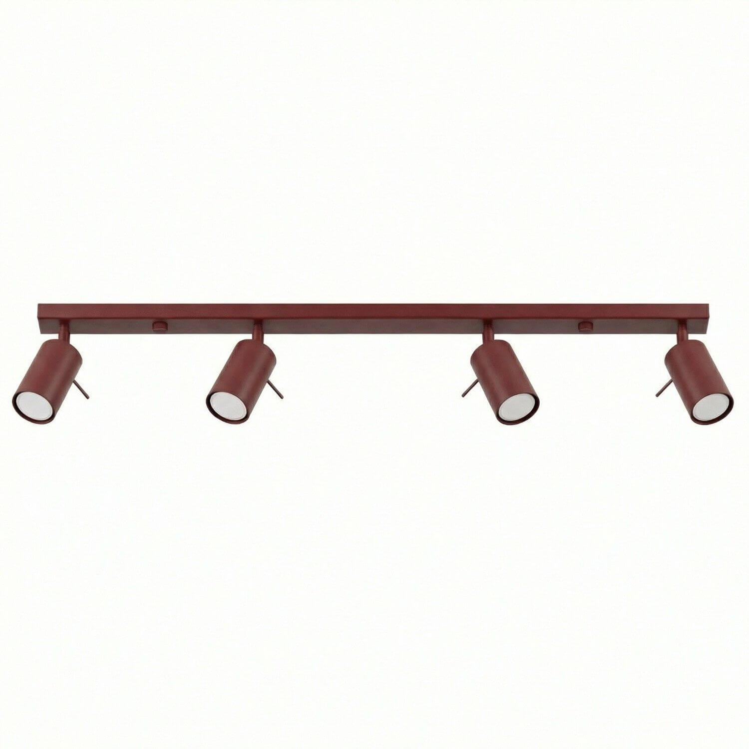 Sollux Lighting Ring stropní světlo 4x10 W vínová SL.2163