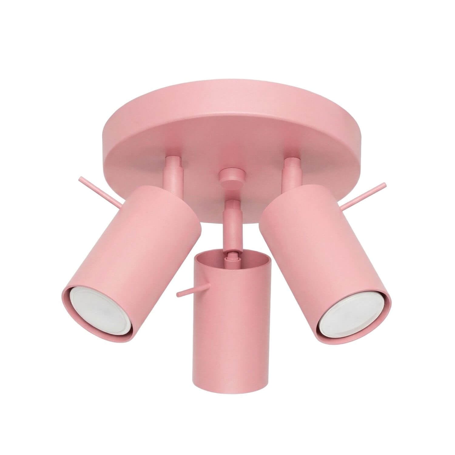 Sollux Lighting Ring stropní světlo 3x10 W růžová SL.2174