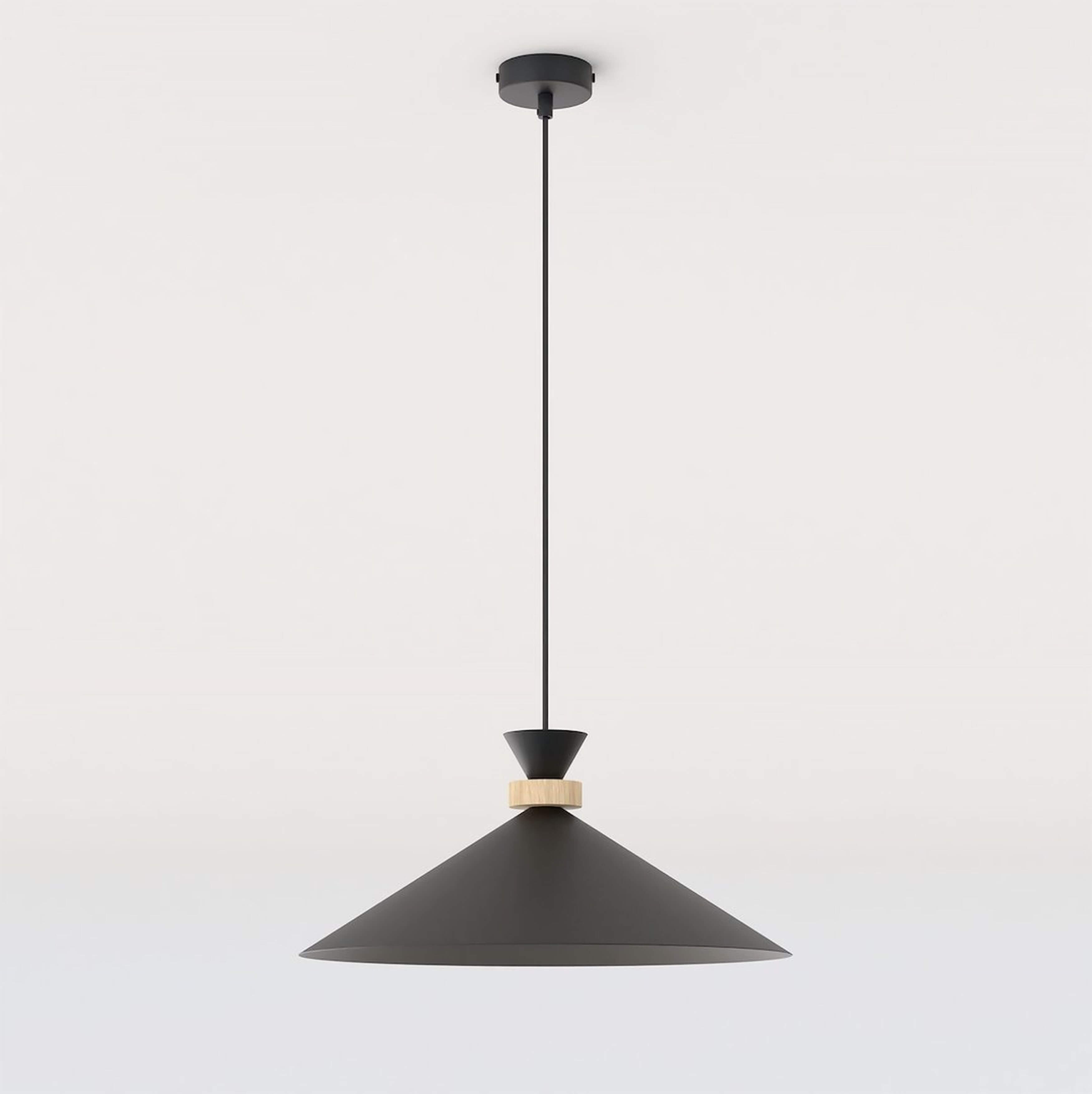 Emibig Olivio závěsné svítidlo 1x10 W černá 1748/1M