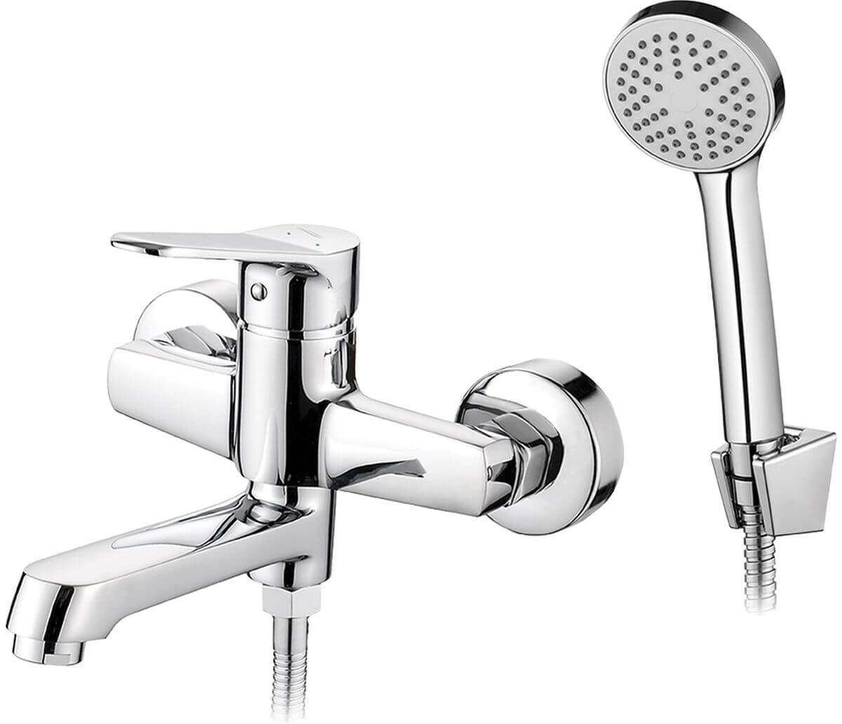 Kuchinox Atez vanová baterie na stěnu chrom BTK_011D