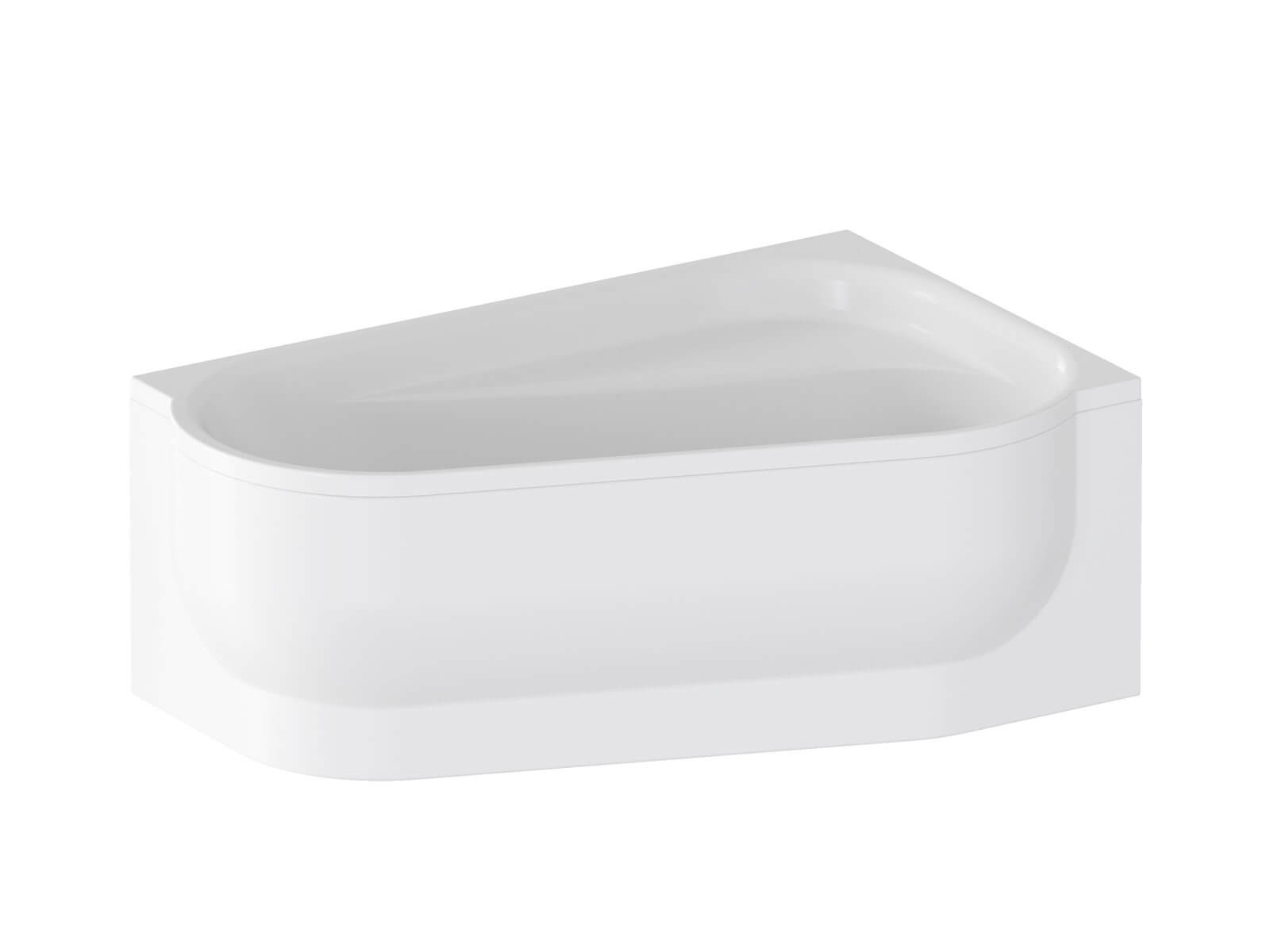 Ravak ARC rohová vana 150x105 cm Pravostranná bílá CF41000000