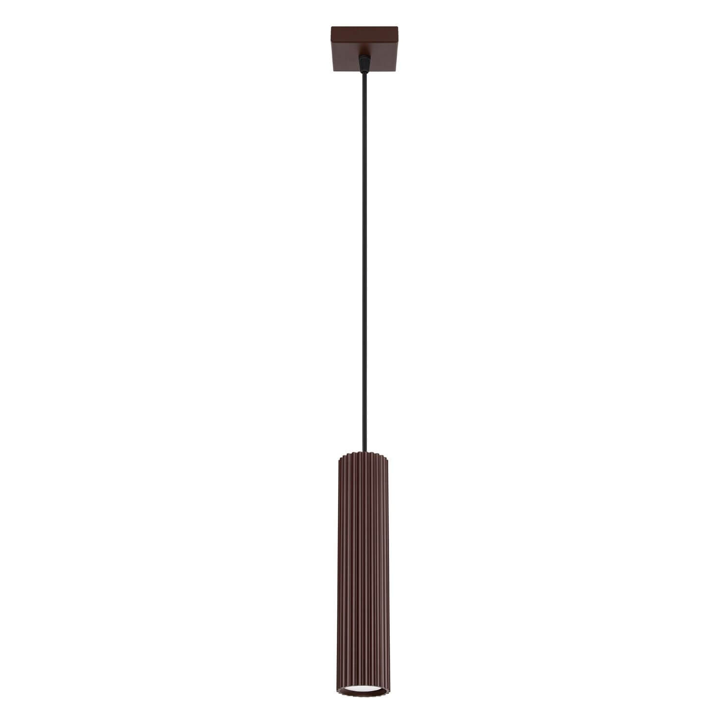 Sollux Lighting Karbon závěsné svítidlo 1x10 W hnědá SL.2336