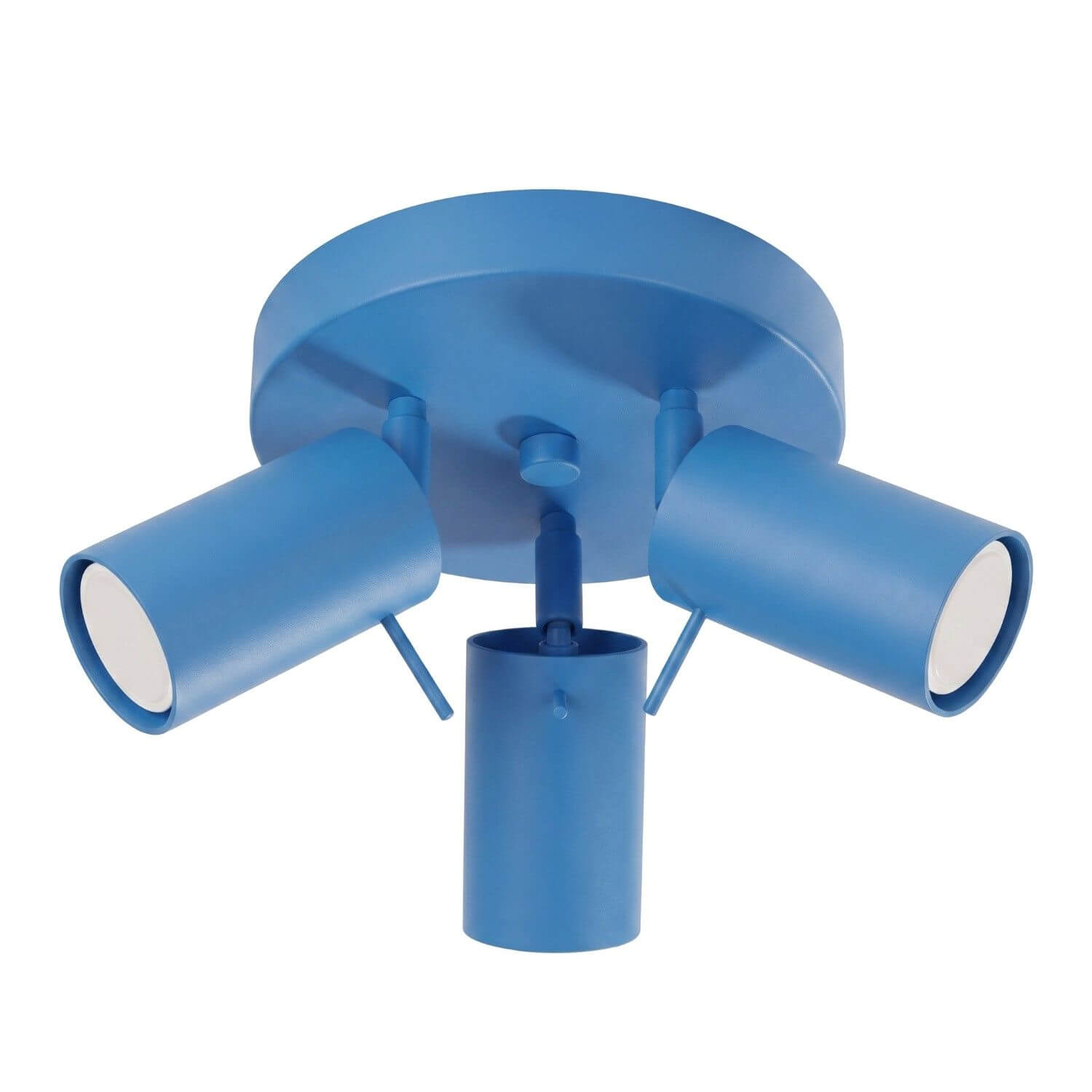 Sollux Lighting Ring stropní světlo 3x10 W modrá SL.2204