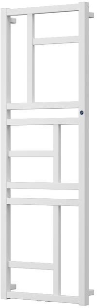 Instal Projekt Mondrian koupelnový radiátor designově 144x50 cm bílá MON-50/140D50