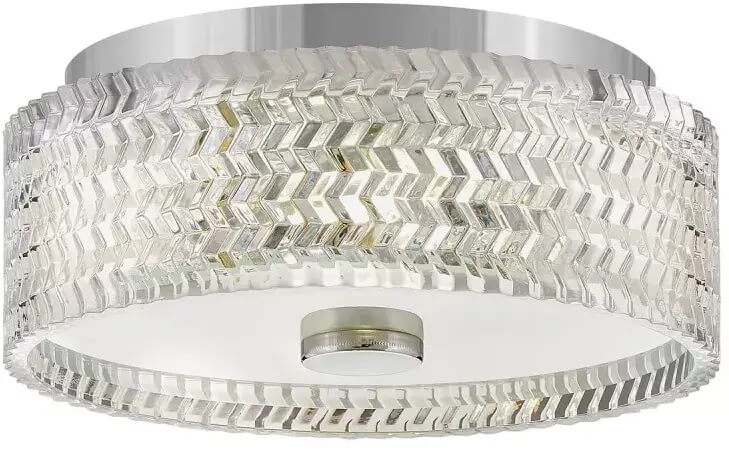 Elstead Lighting Elle nástěnné svítidlo 2x60 W chrom-průhledná HK-ELLE-F-S-CM