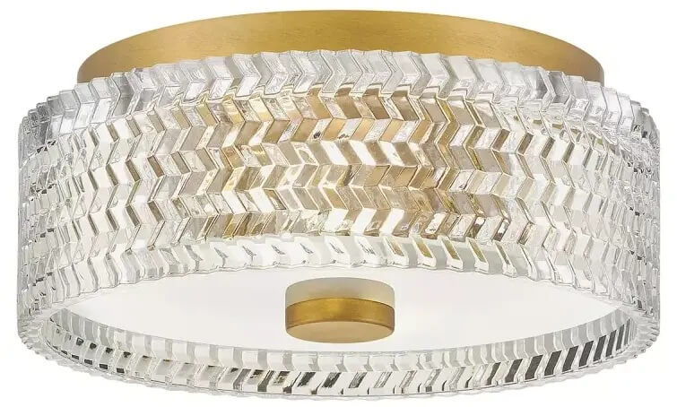 Elstead Lighting Elle nástěnné svítidlo 2x60 W mosaz-průhledná HK-ELLE-F-S-HB