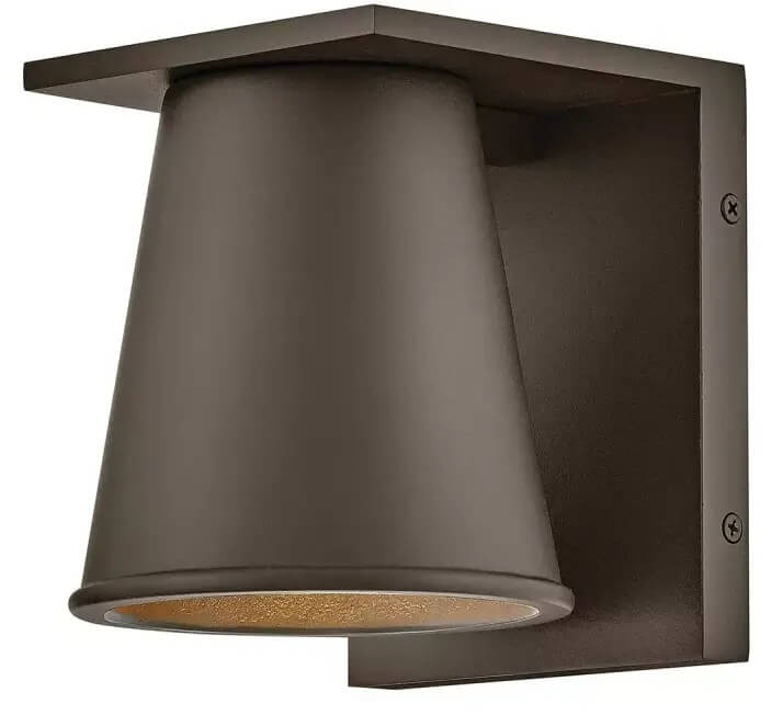 Elstead Lighting Hans venkovní nástěnné svítidlo 1x8 W hnědá HK-HANS-S-ABZ