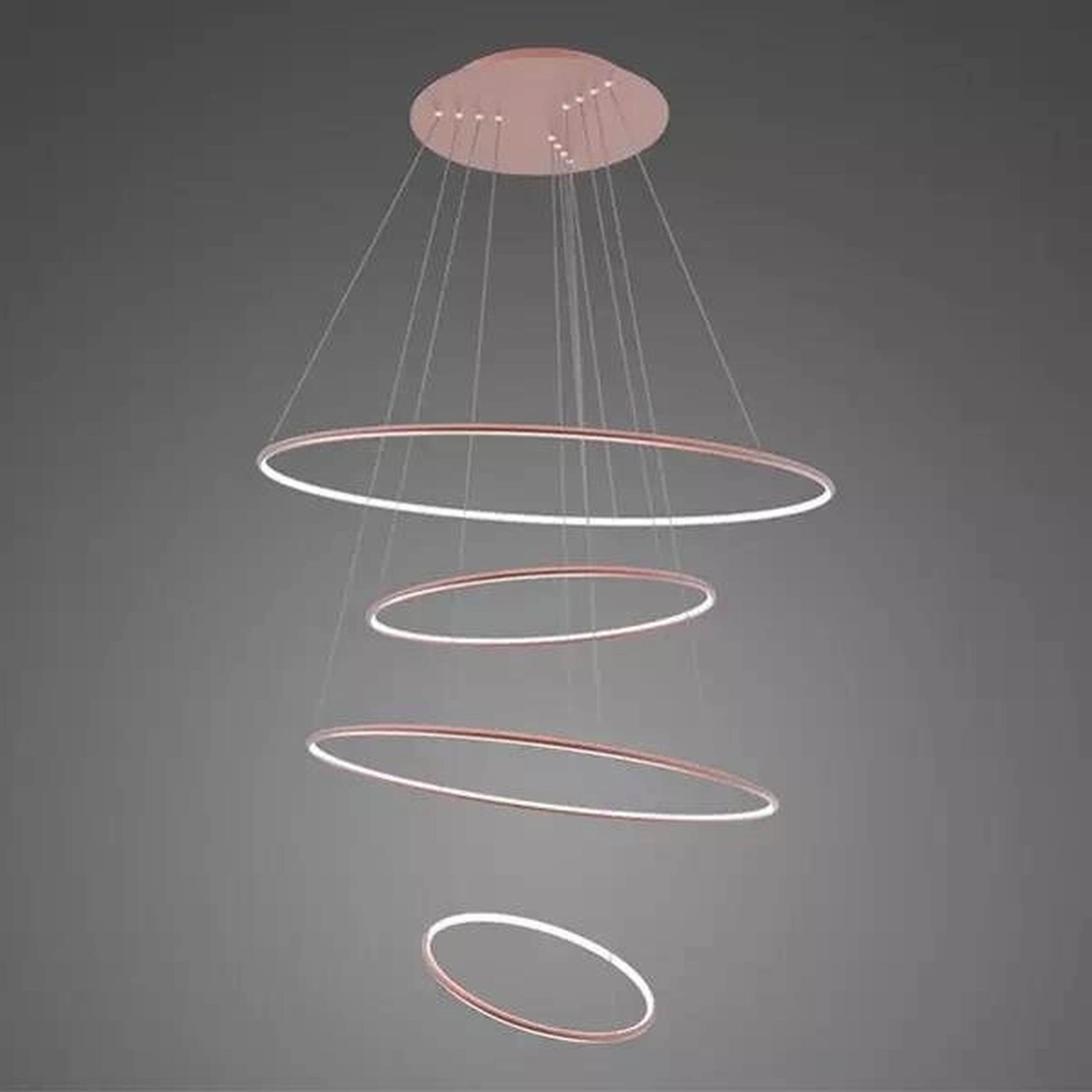 Altavola Design Led Shape závěsné svítidlo 1x W růžové zlato LA084/P_100_in_3k_rose_gold_Dali
