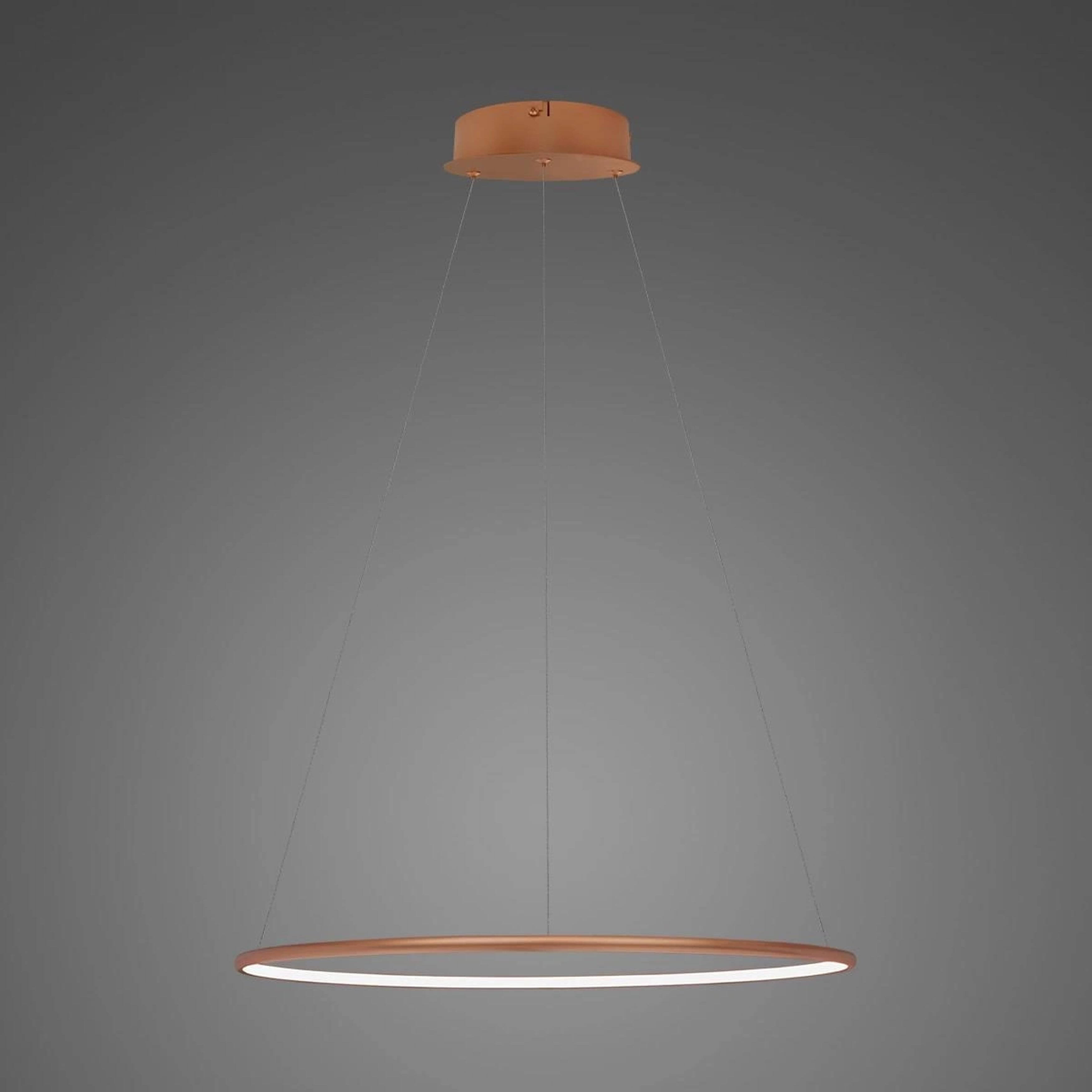 Altavola Design Ledowe Okręgi závěsné svítidlo 1x W měděná LA073/P_40_in_3k_copper_Dali