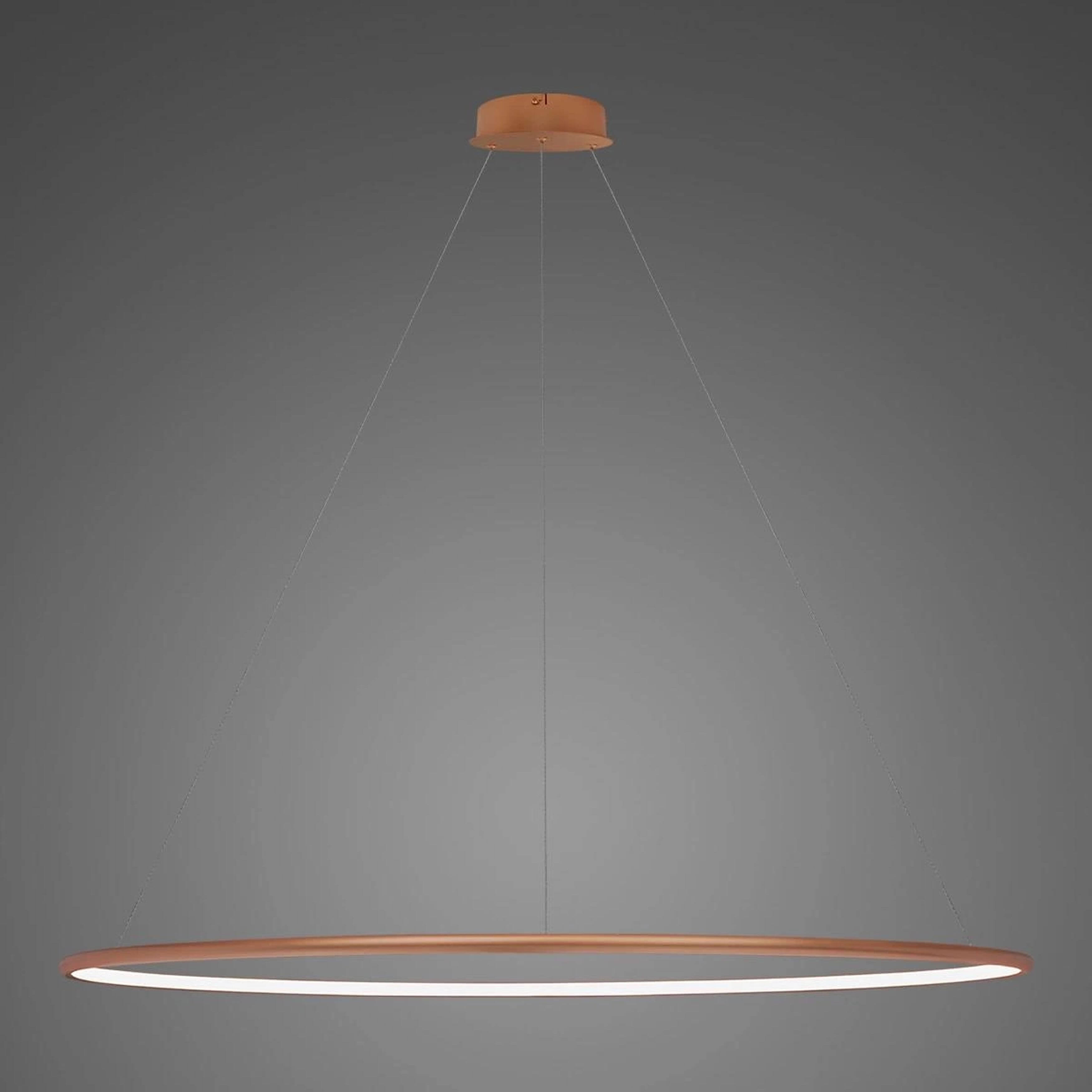 Altavola Design Ledowe Okręgi závěsné svítidlo 1x W měděná LA073/P_150_in_3k_copper_Dali
