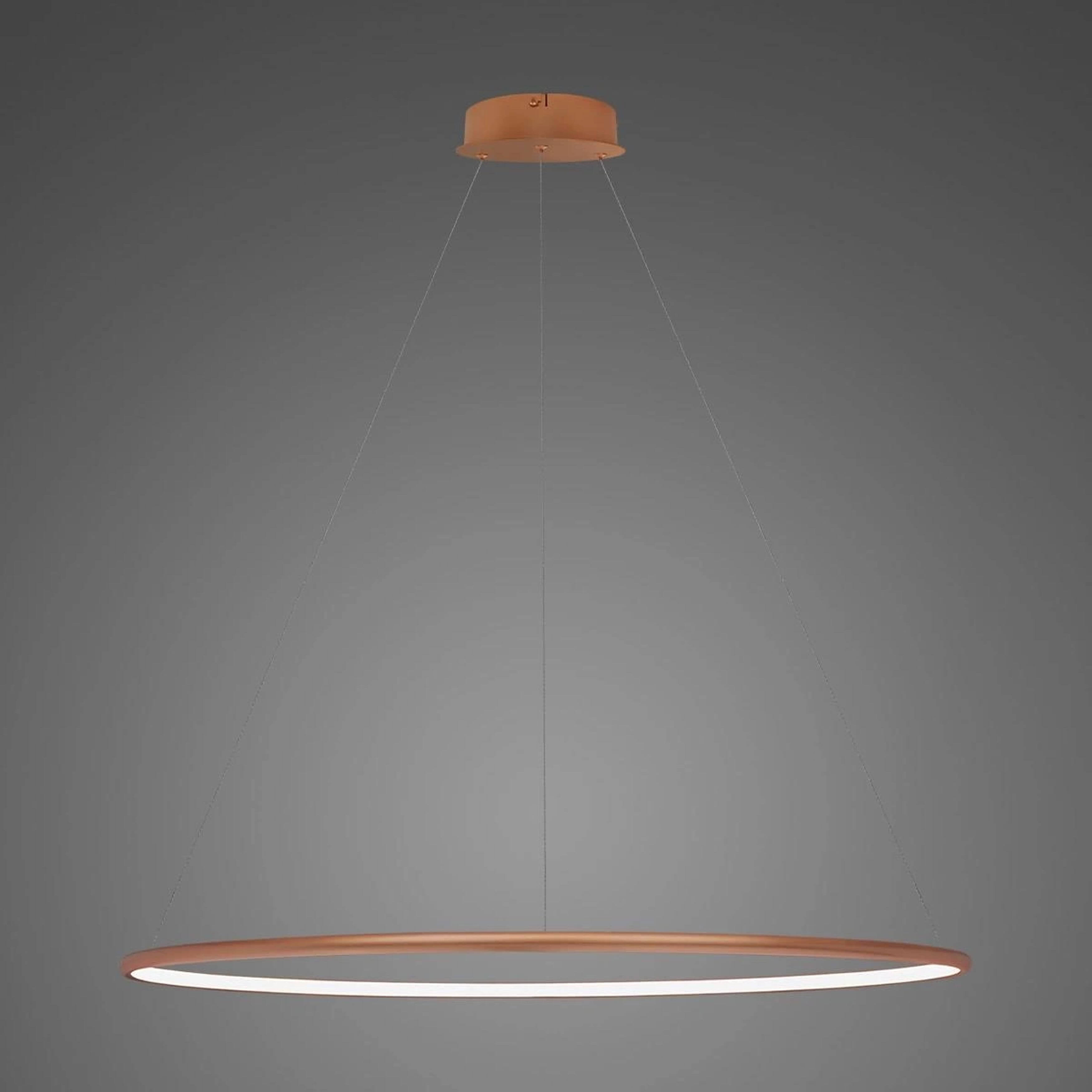 Altavola Design Ledowe Okręgi závěsné svítidlo 1x W měděná LA073/P_100_in_4k_copper_Dali