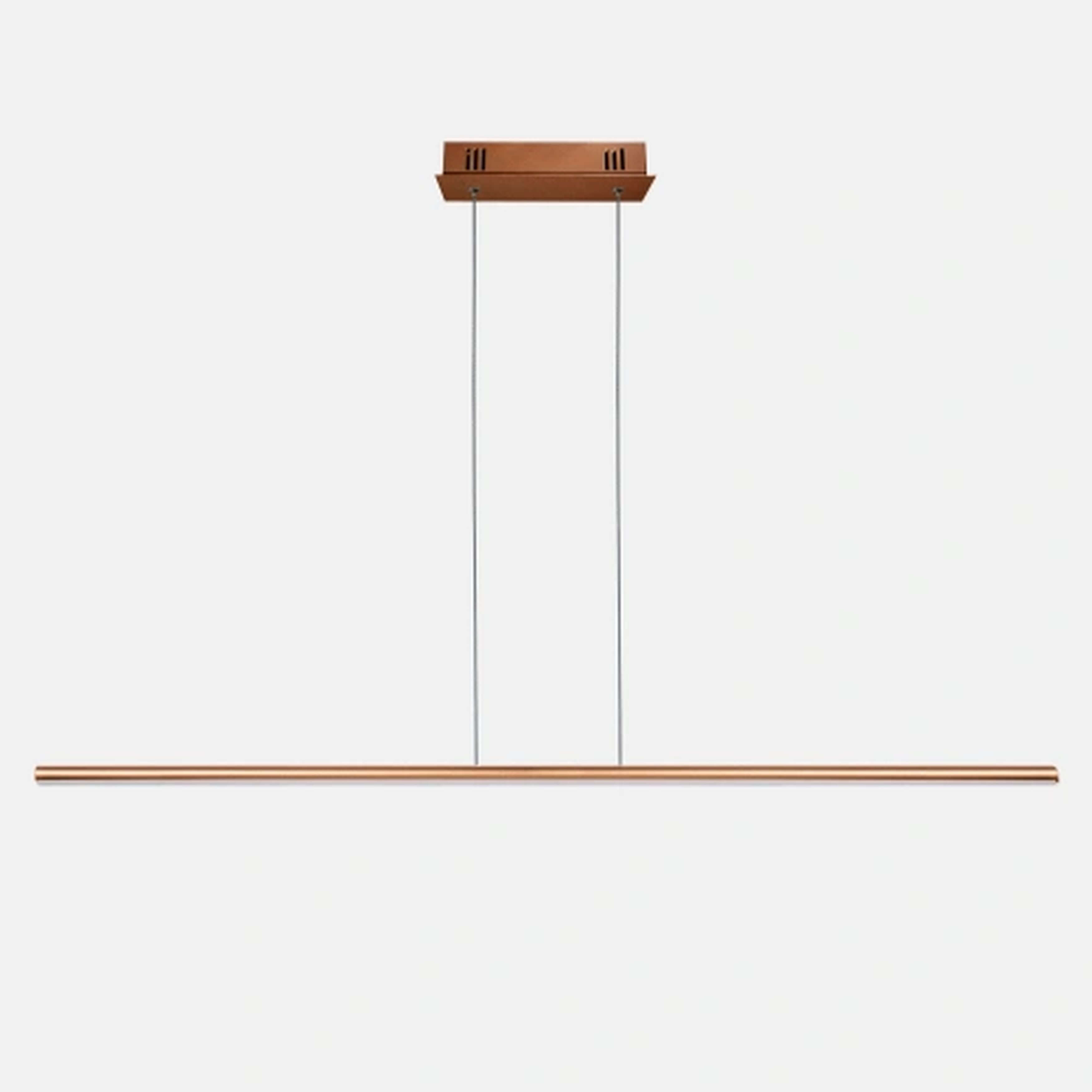 Altavola Design Ledowe Okręgi závěsné svítidlo 1x15 W měděná LA089/P_120_4k_copper_dimm