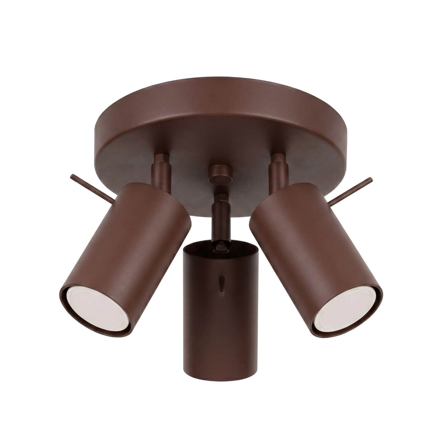 Sollux Lighting Ring nástěnné svítidlo 3x10 W hnědá SL.2198